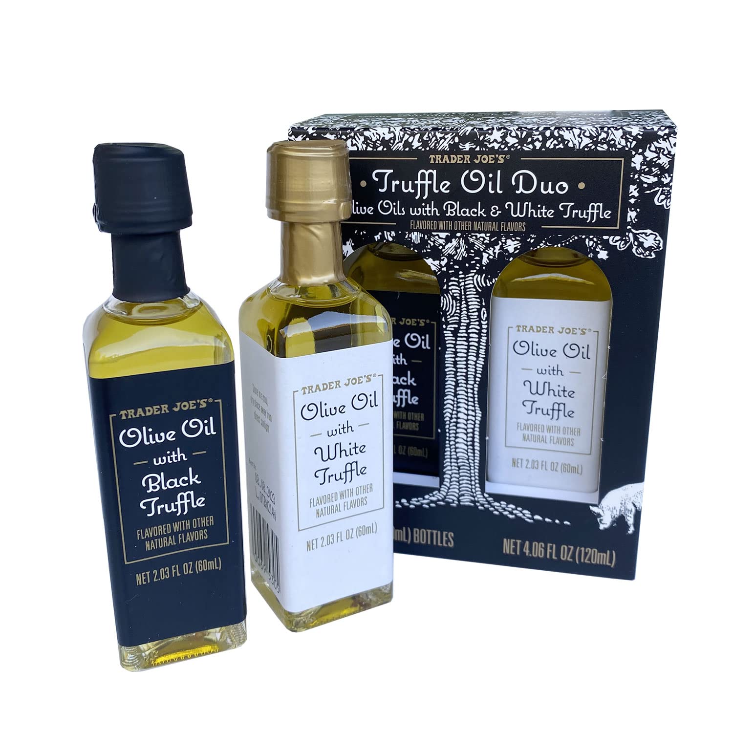 Trader Joe's Selected Truffle Oil Duo - Olive Oil with Black