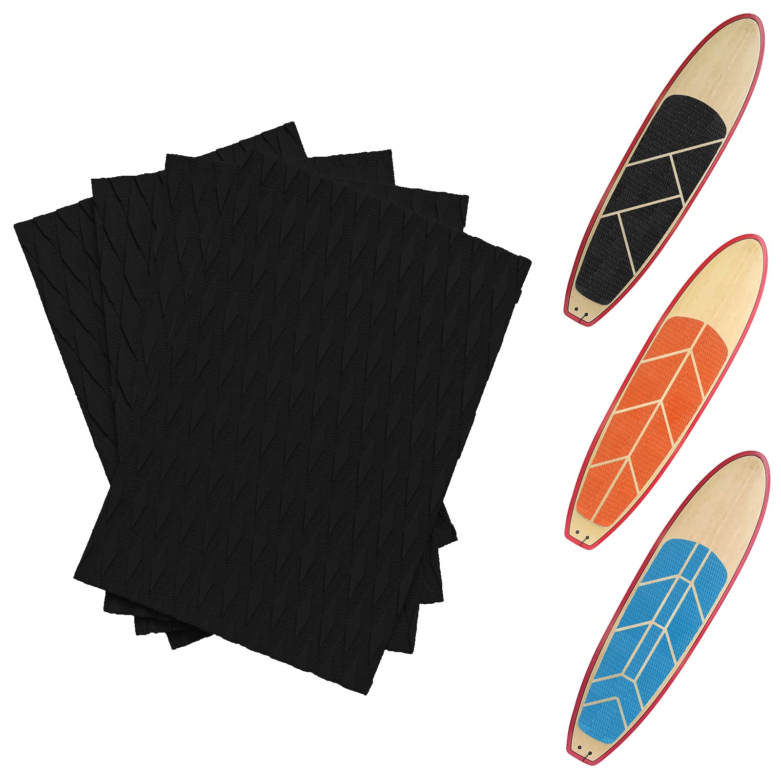 Foammaker Universal 34in x 10in DIY Traction Non-Slip Grip Mat Pad,  Versatile & Trimmable Sheet of EVA for SUP, Boat Decks, Kayaks, Surfboards