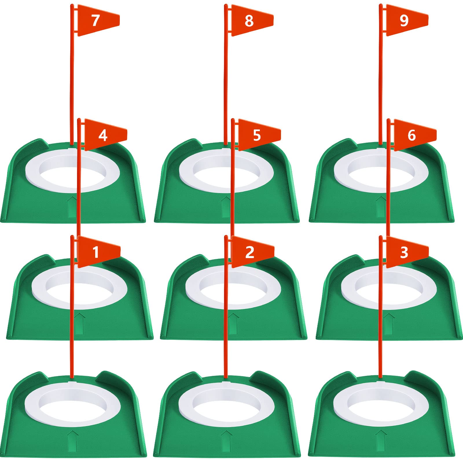 Golf Cup Cover Hole Putting Cup Green Hole Cup Practice Training Aids For  Home