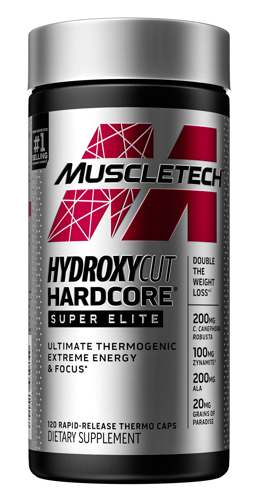 GoSupps.com - Muscletech Hydroxycut Hardcore Super Elite 120 Rapid ...