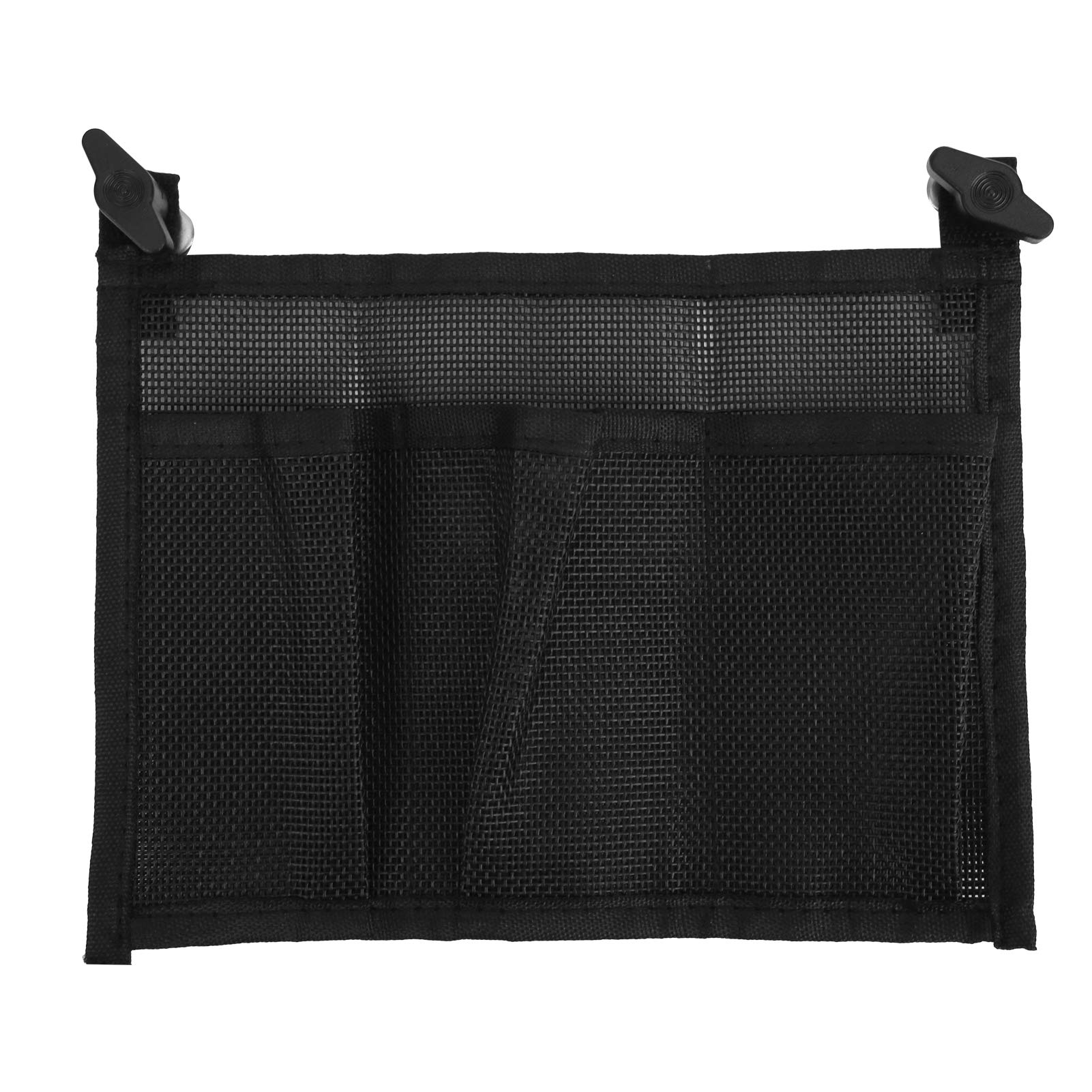 Alomejor Storage Mesh Bag Durable Black Nylon Storage Bag Marine