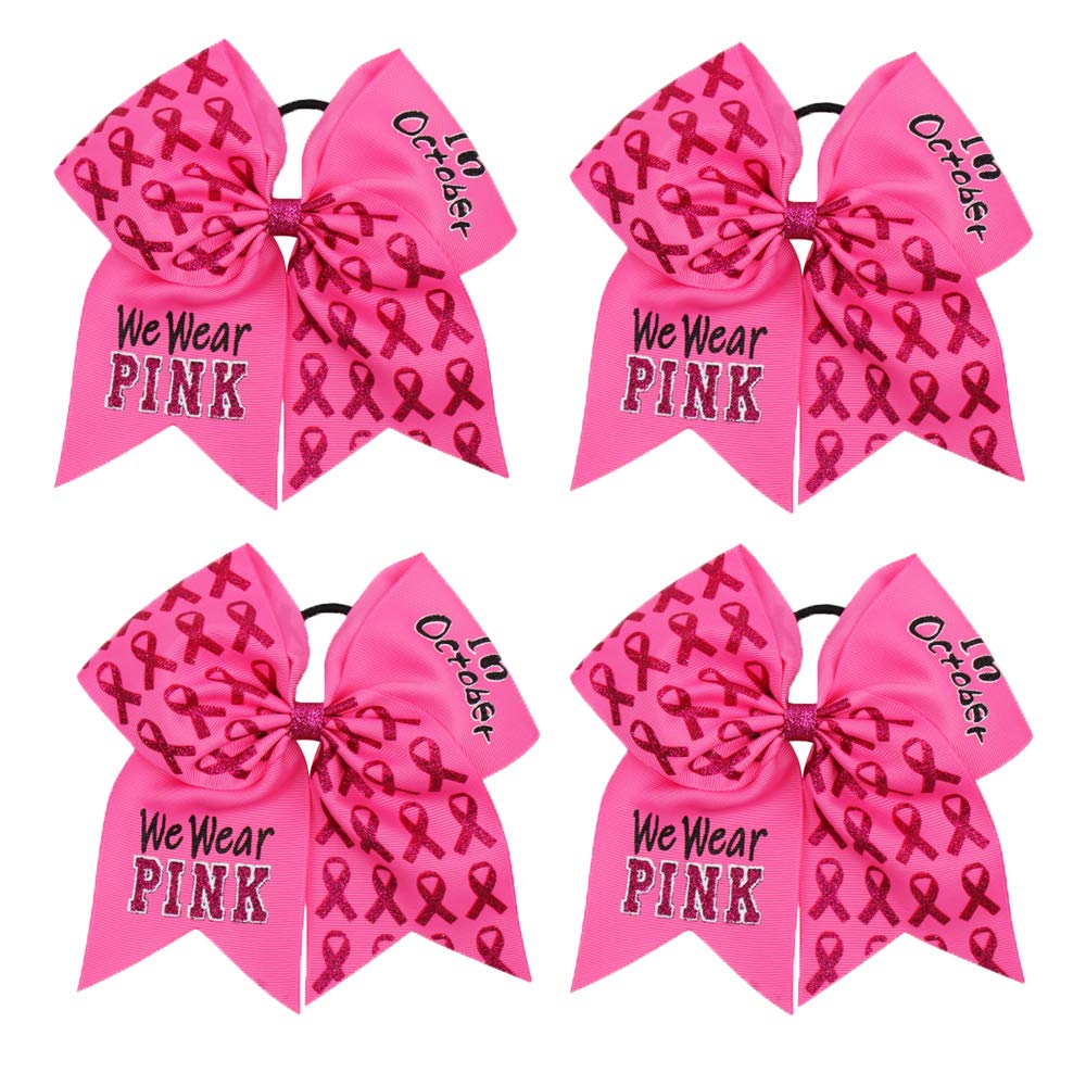 100 Yards Breast Cancer Awareness Fold Over Elastic 5/8 Pink Ribbon Foe  Elastic For Hairband Diy Hair Accessories - Buy Breast Cancer Awareness  Fold