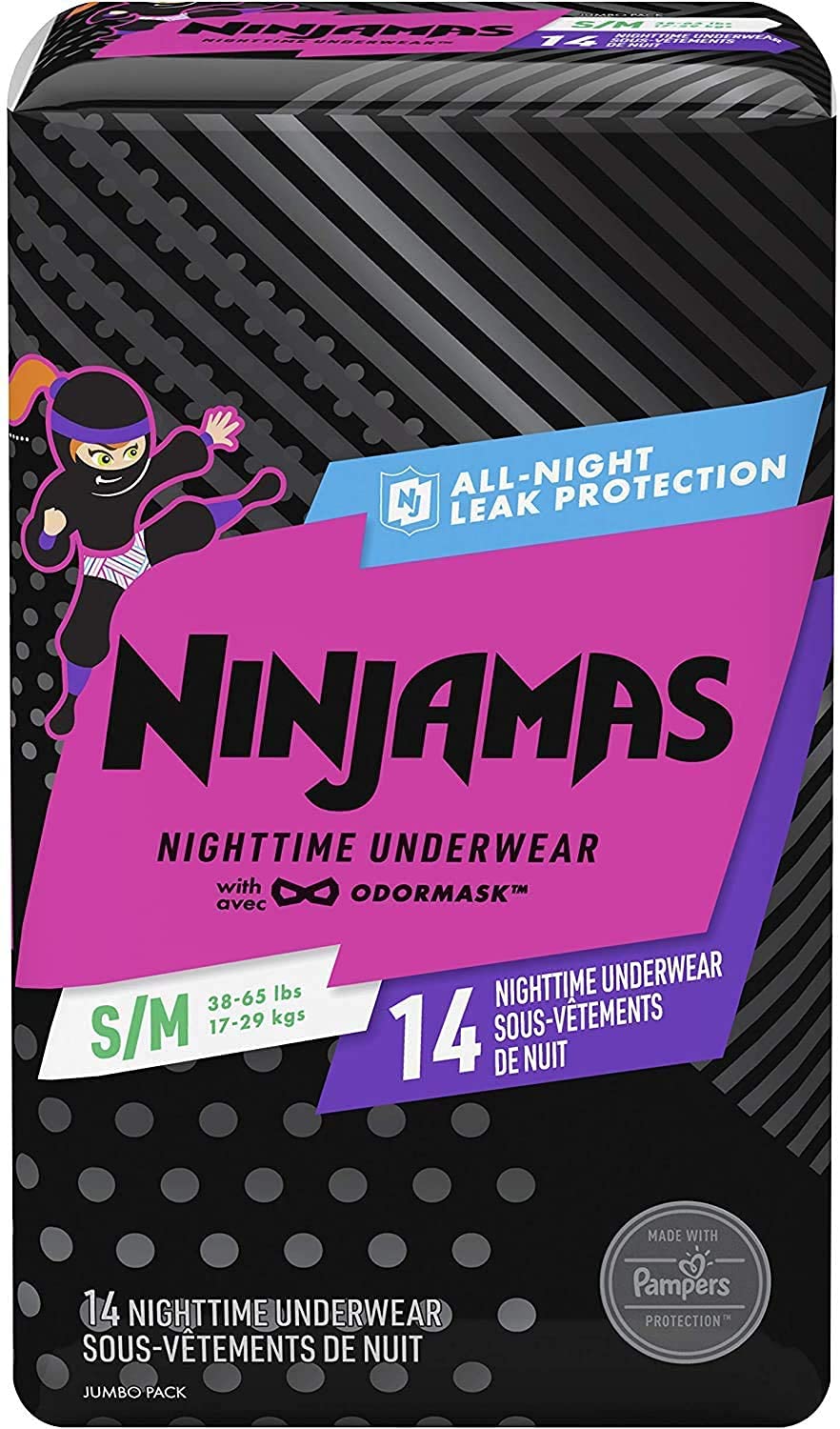 Buy Ninjamas Nighttime Bedwetting Girl Underwear at
