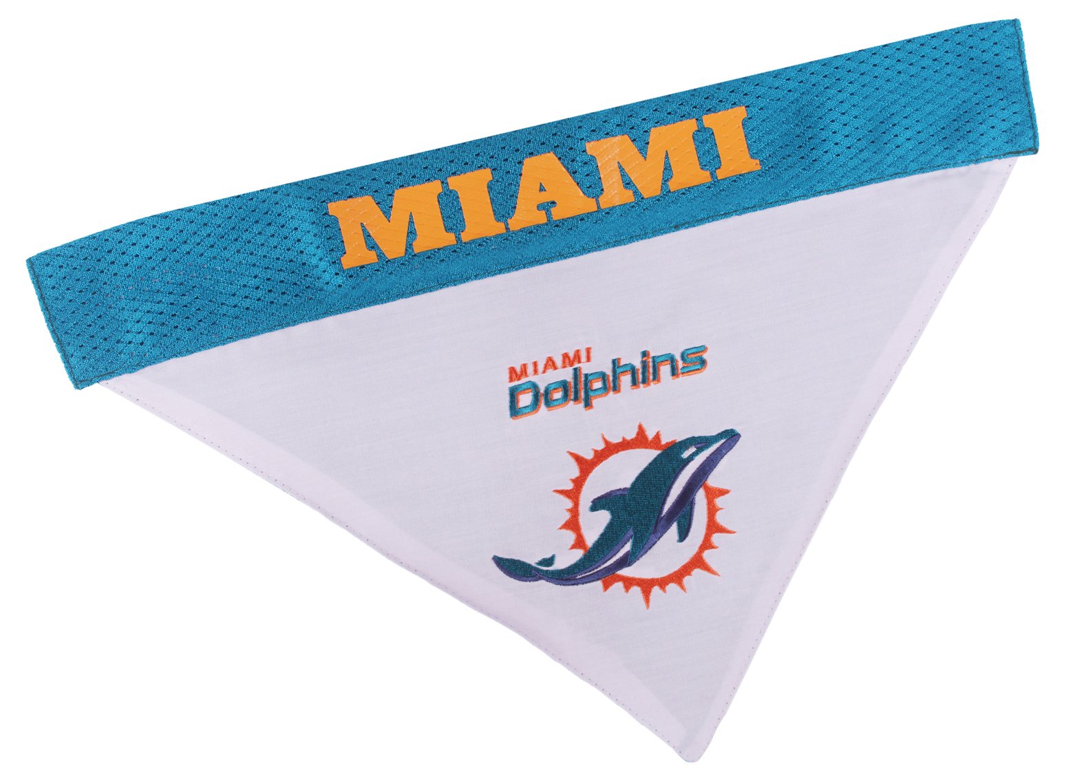 Miami dolphins 2024 dog bandana