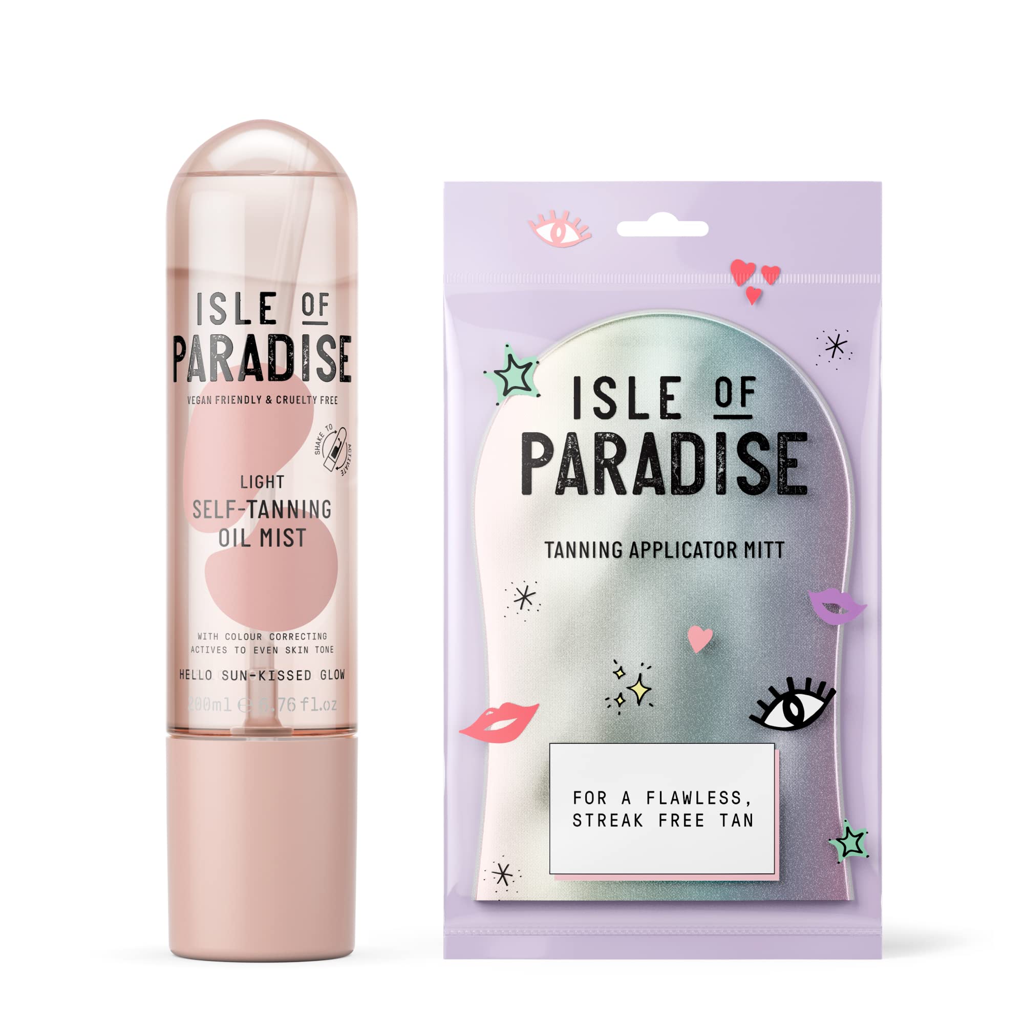 Isle of Paradise Self- Tanning Oil Mist ,Medium