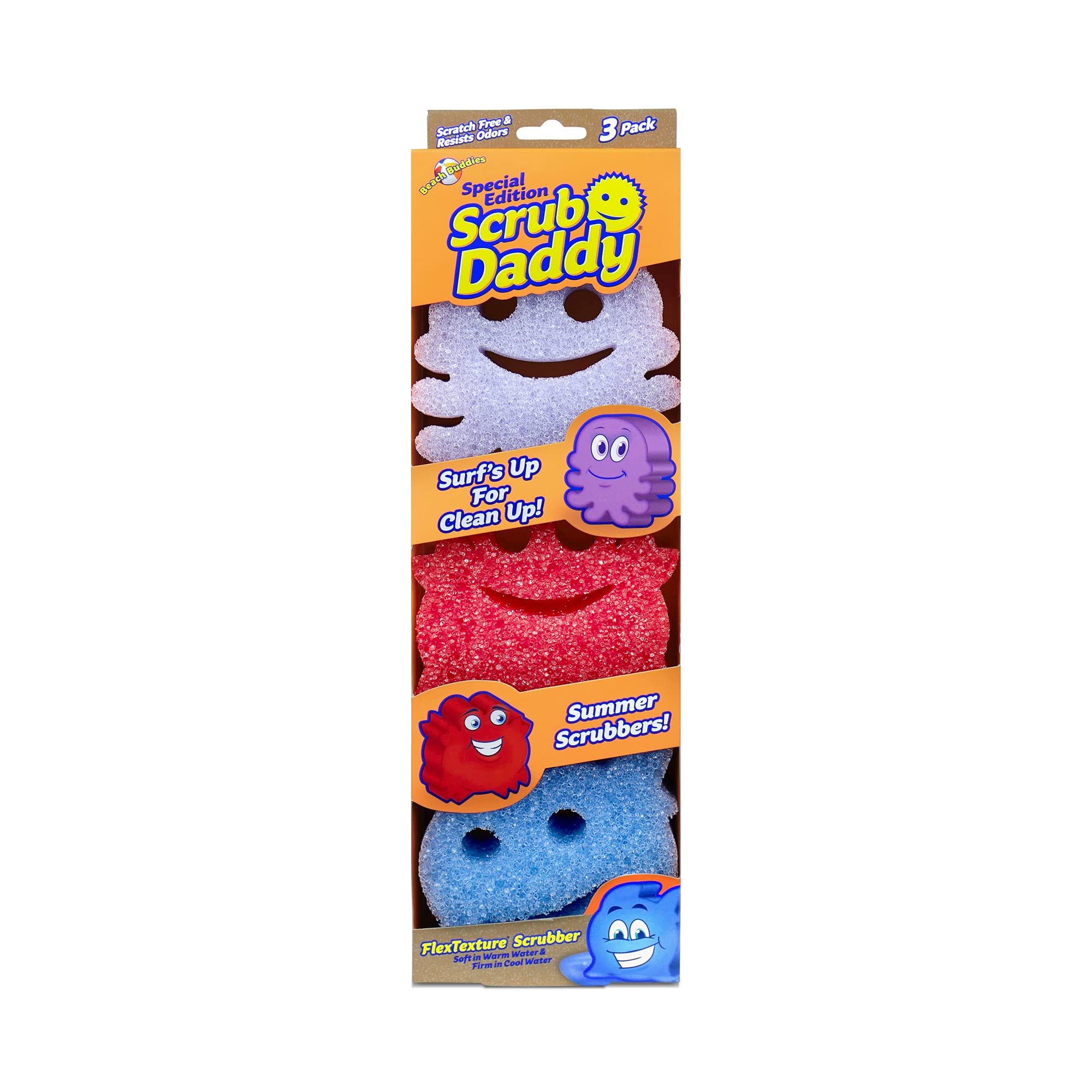 Scrub Daddy Special Edition Scrub Mommy Cat Dual Sided Scrubber & Sponge - Each