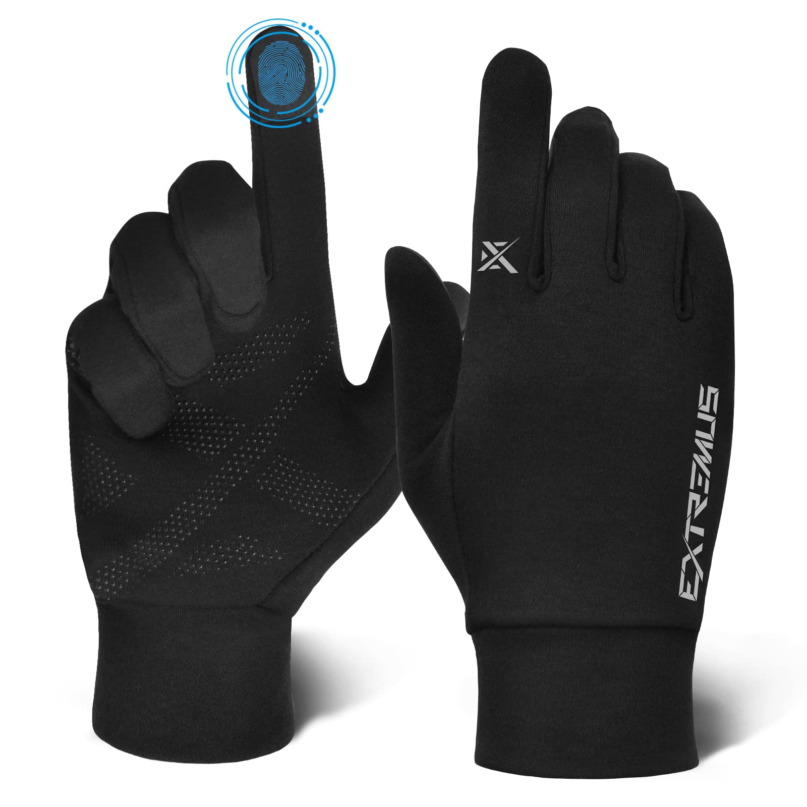 Extremus Winter Gloves for Men Women, Touchscreen Running Gloves