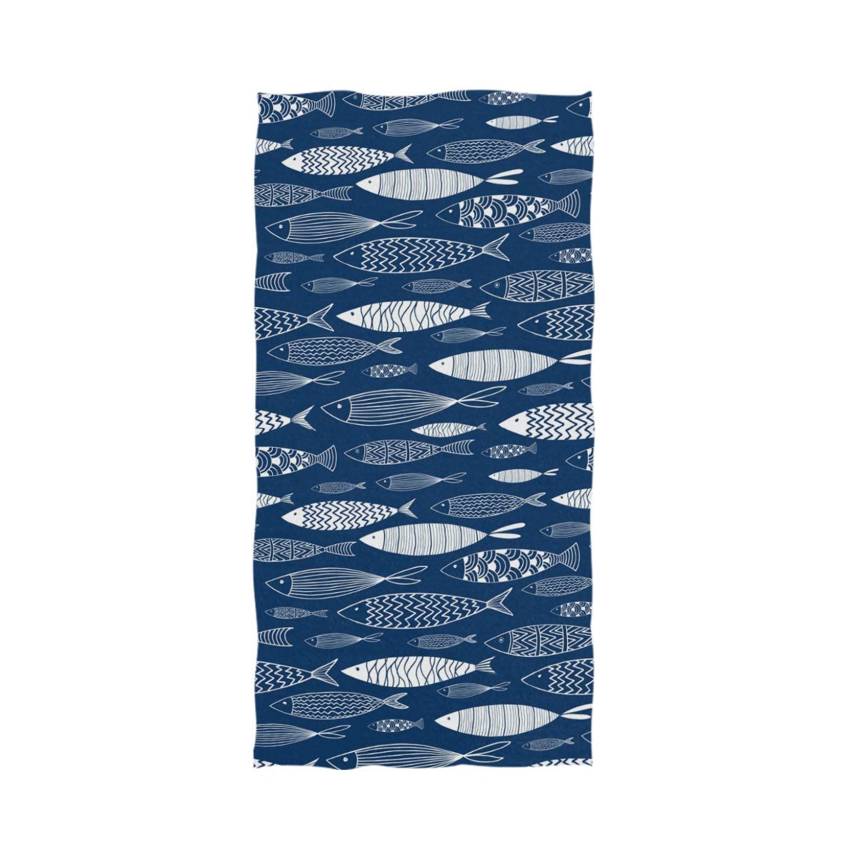 Naanle Stylish Realistic Underwater Shoal of Fish Soft Highly