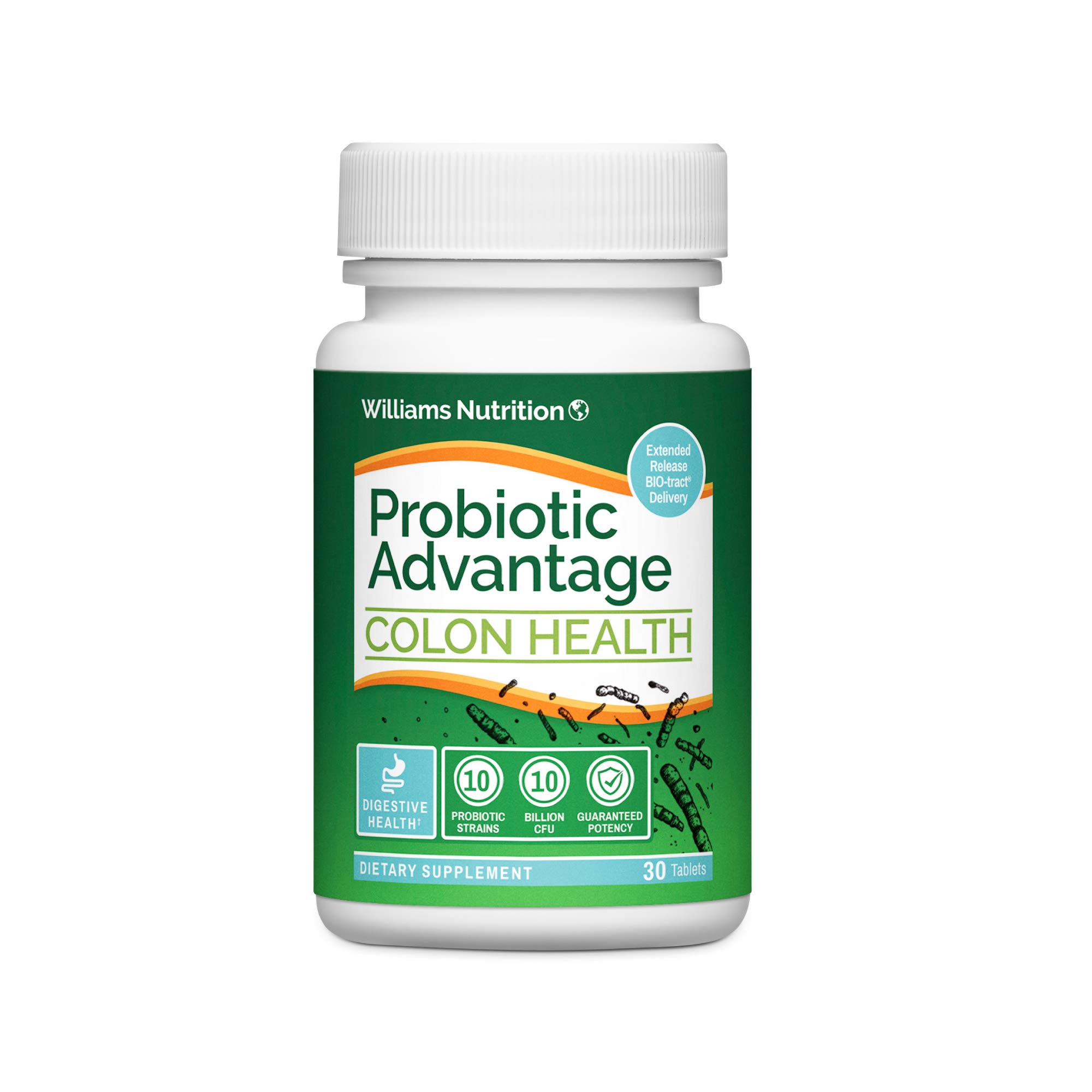 Dr Williams Probiotic Advantage Colon Health Extra Strength 30 Tablets