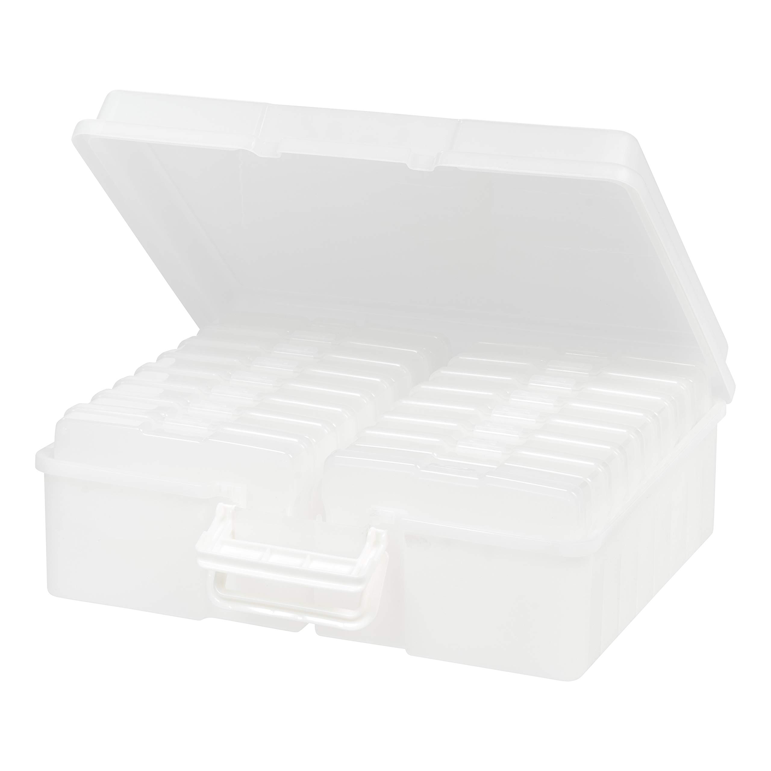  novelinks Stackable Plastic Clear Storage Box