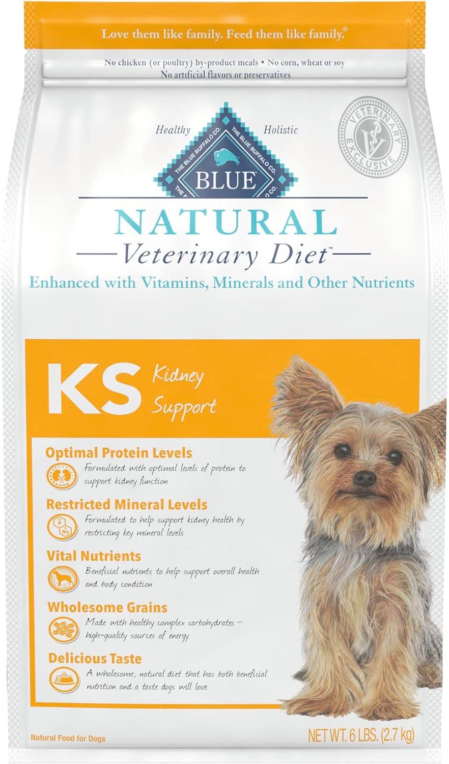 Blue Buffalo Natural Veterinary Diet KS Kidney Support Chicken