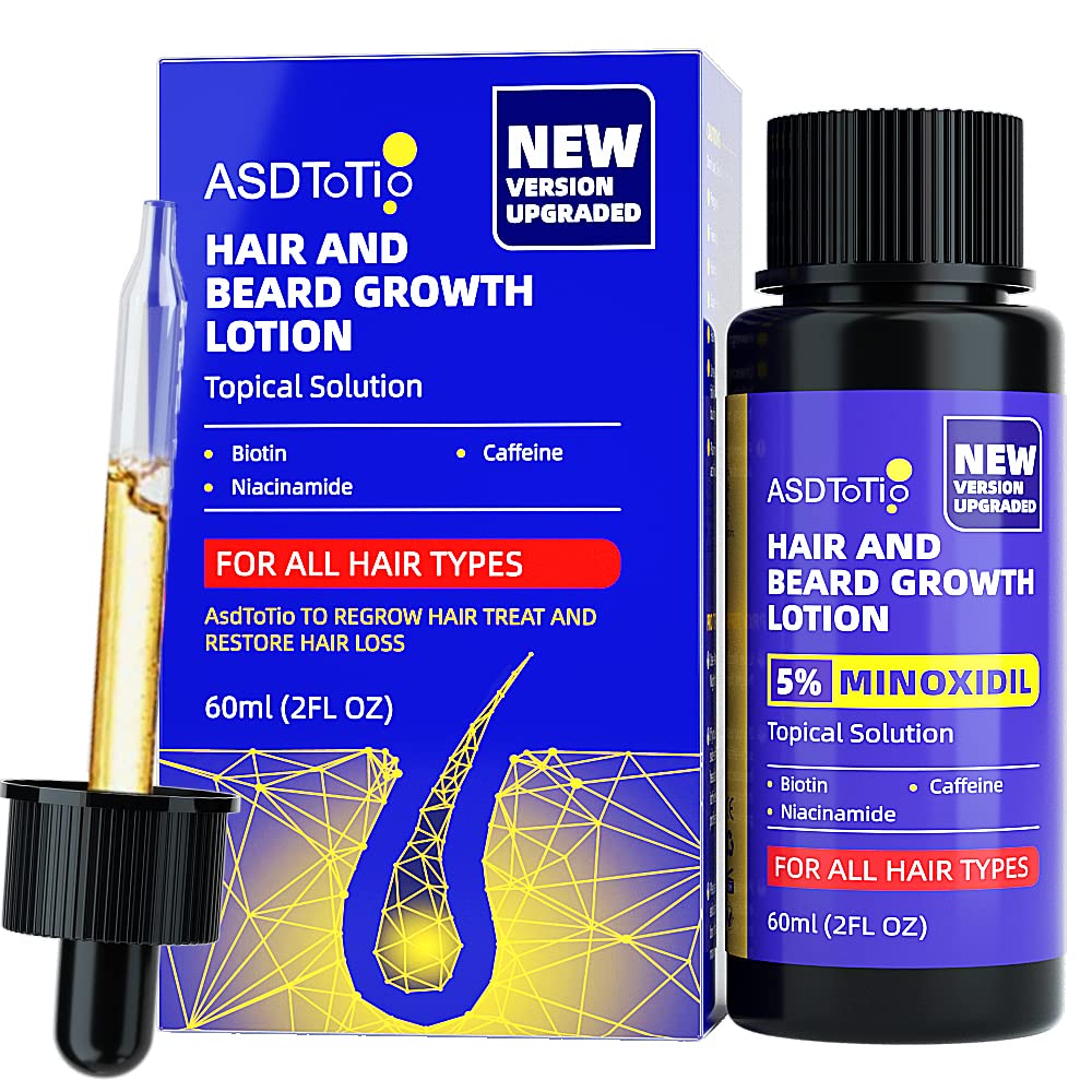 Asdtotio Hair Growth Serum With Biotin Caffeine And Niacinamide Treatment For Hair Loss And 6008