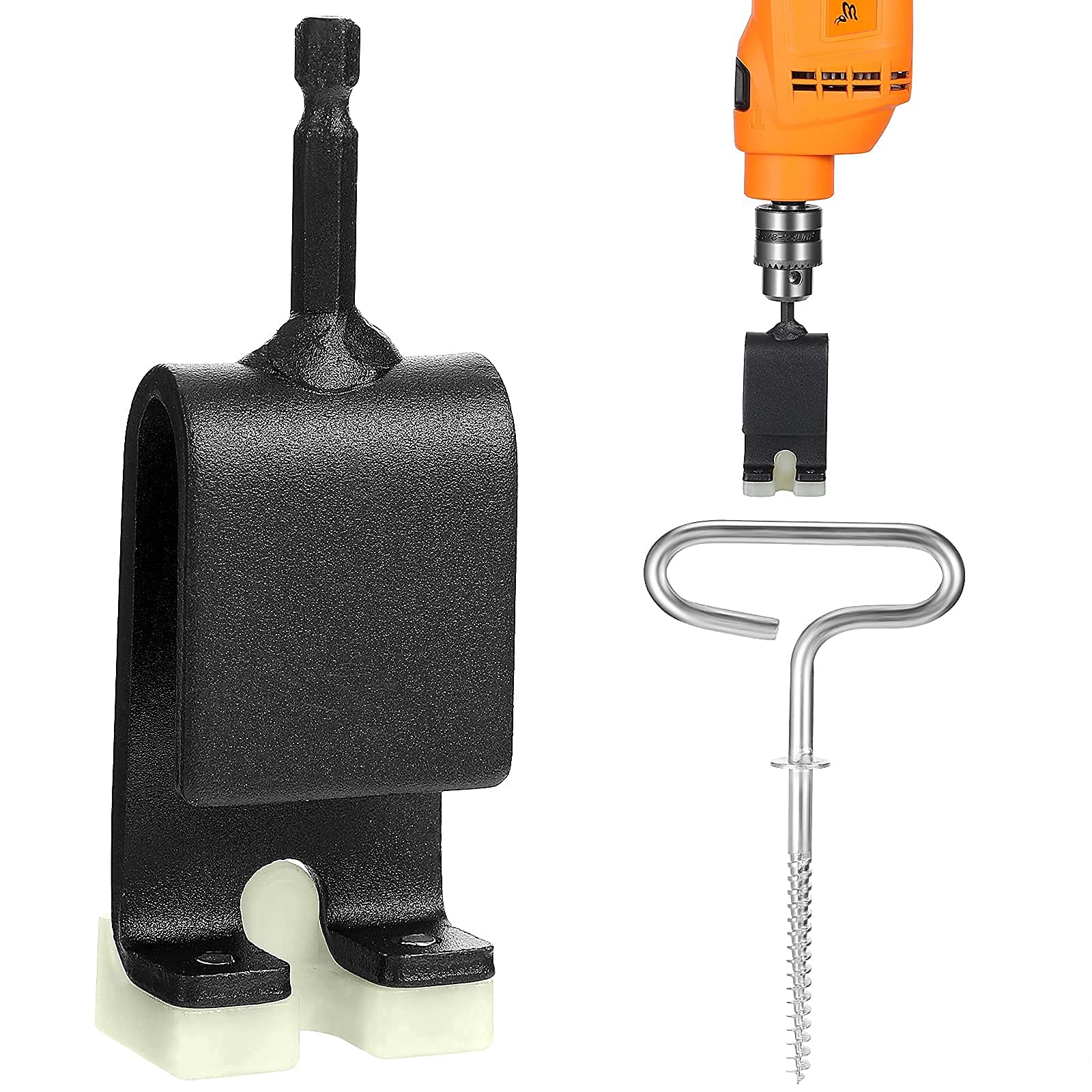 Universal Ice Anchor Tool Power Drive Drill in Your Heavy Duty