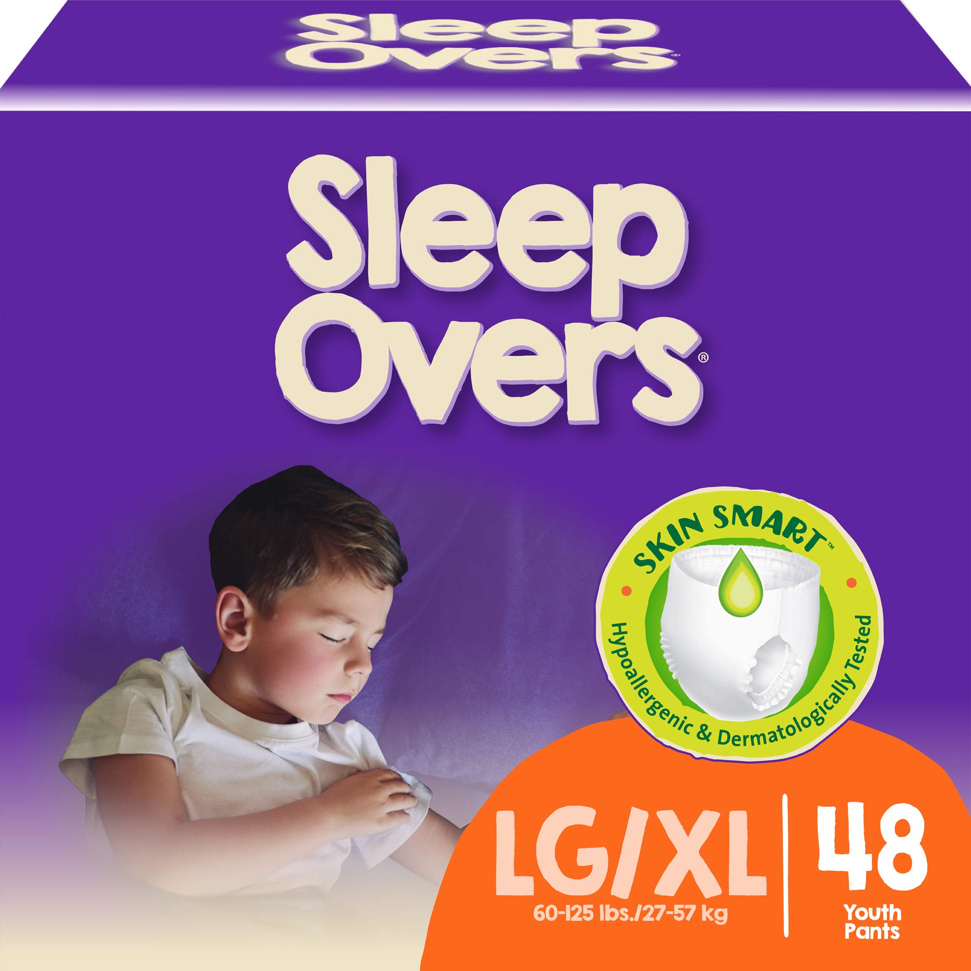 SleepOvers by Cuties, Bedwetting Underwear for Girls and Boys