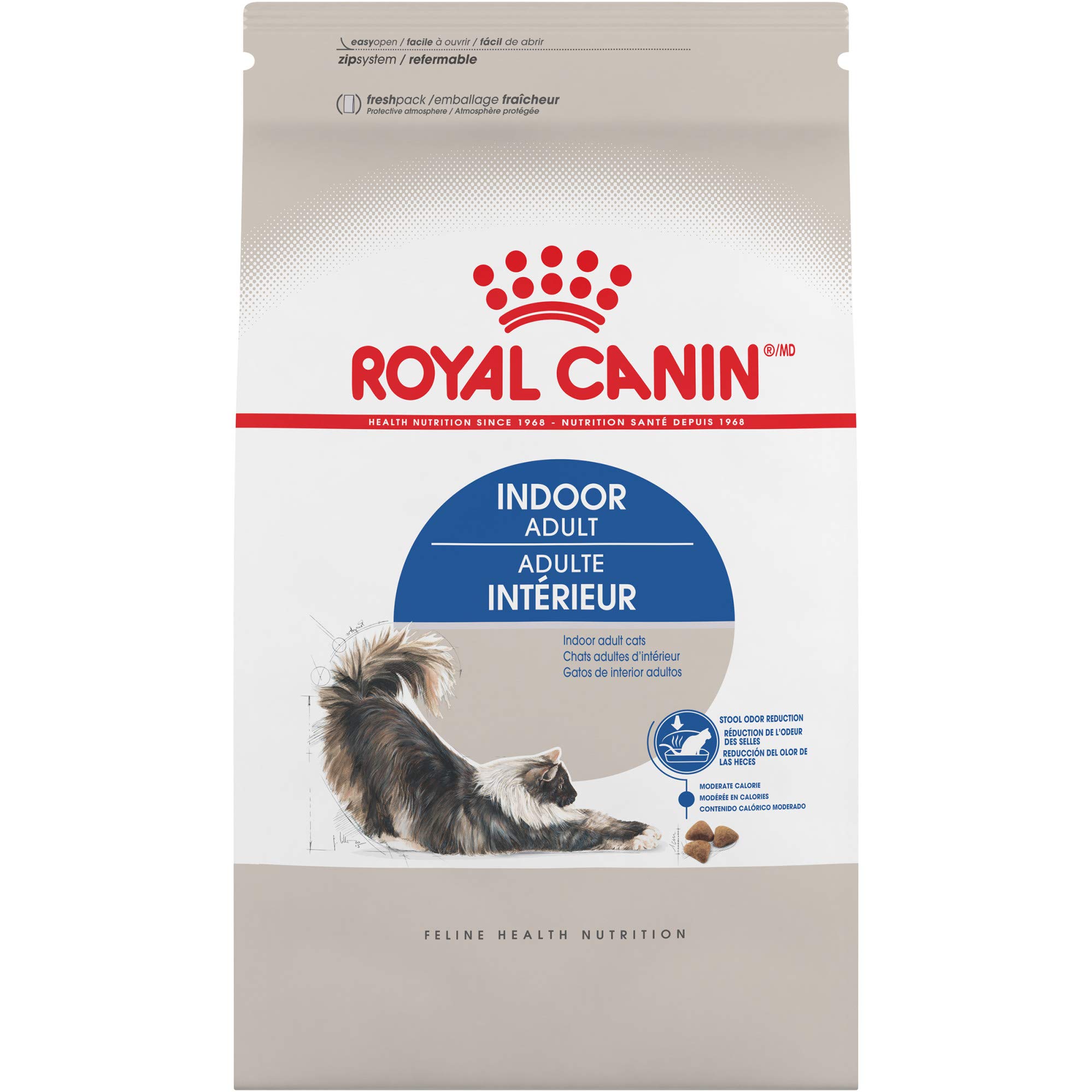 Royal Canin Feline Health Nutrition Indoor Adult Dry Cat Food 15