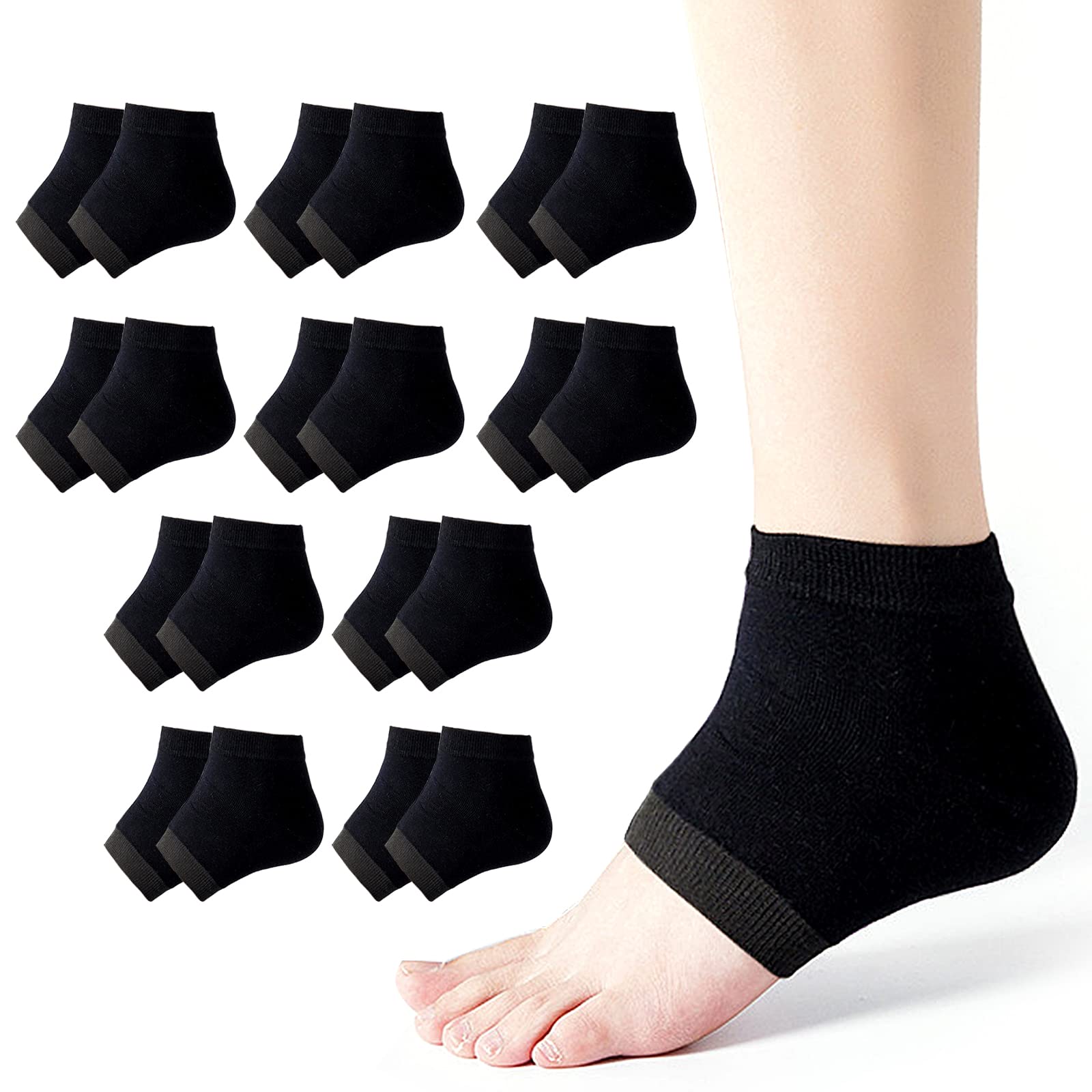Dr. Frederick's Original Moisturizing Heel Socks for Cracked Heel Treatment  - 2 | eBay