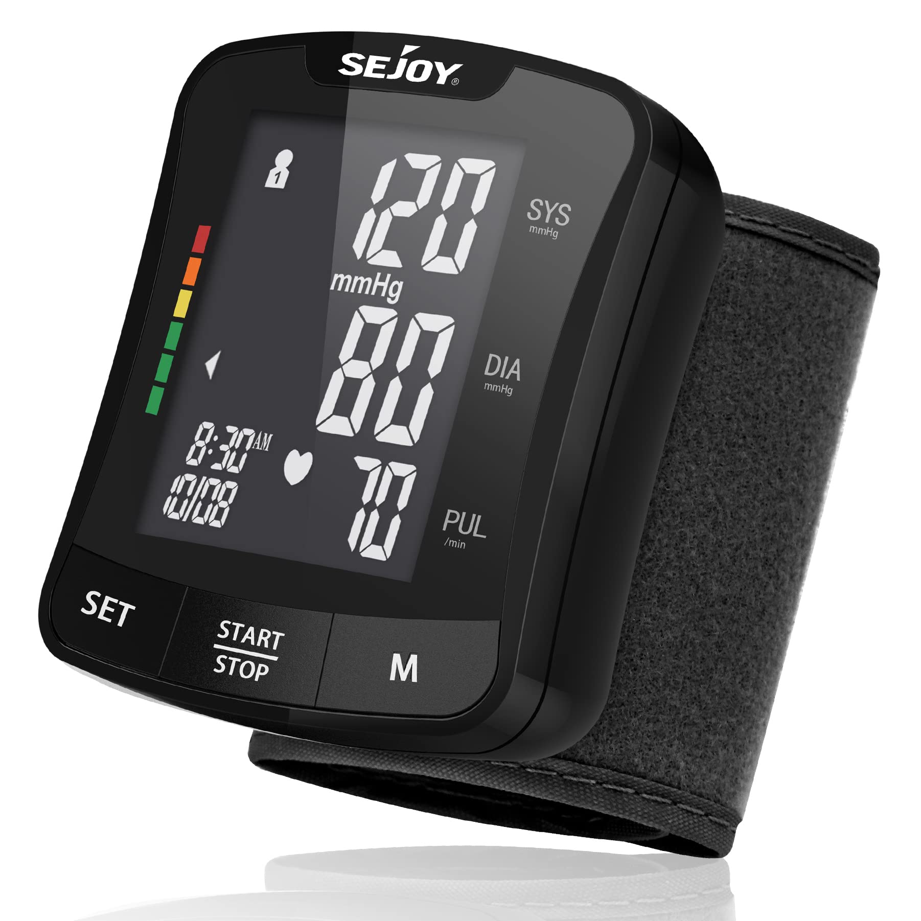 Sejoy Blood Pressure Cuff Arm Automatic, Blood Pressure Machine Monitors  Accurate for Home Use, Adjustable Digital BP Cuff Kit, Large Backlit  Display, 120 Sets Memory, USB Carrying Bag Included - Yahoo Shopping