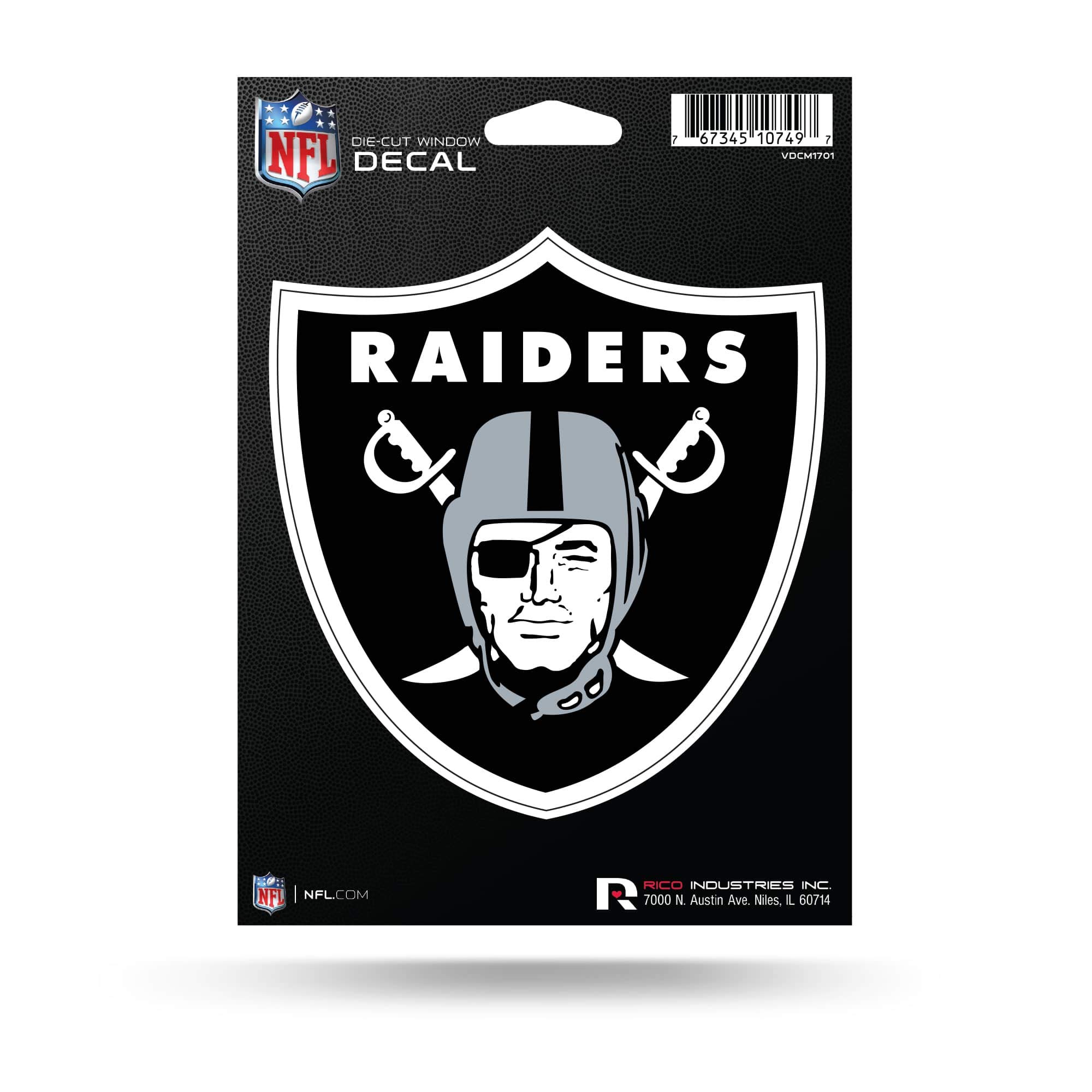 Oakland Raiders NFL Home State Sticker