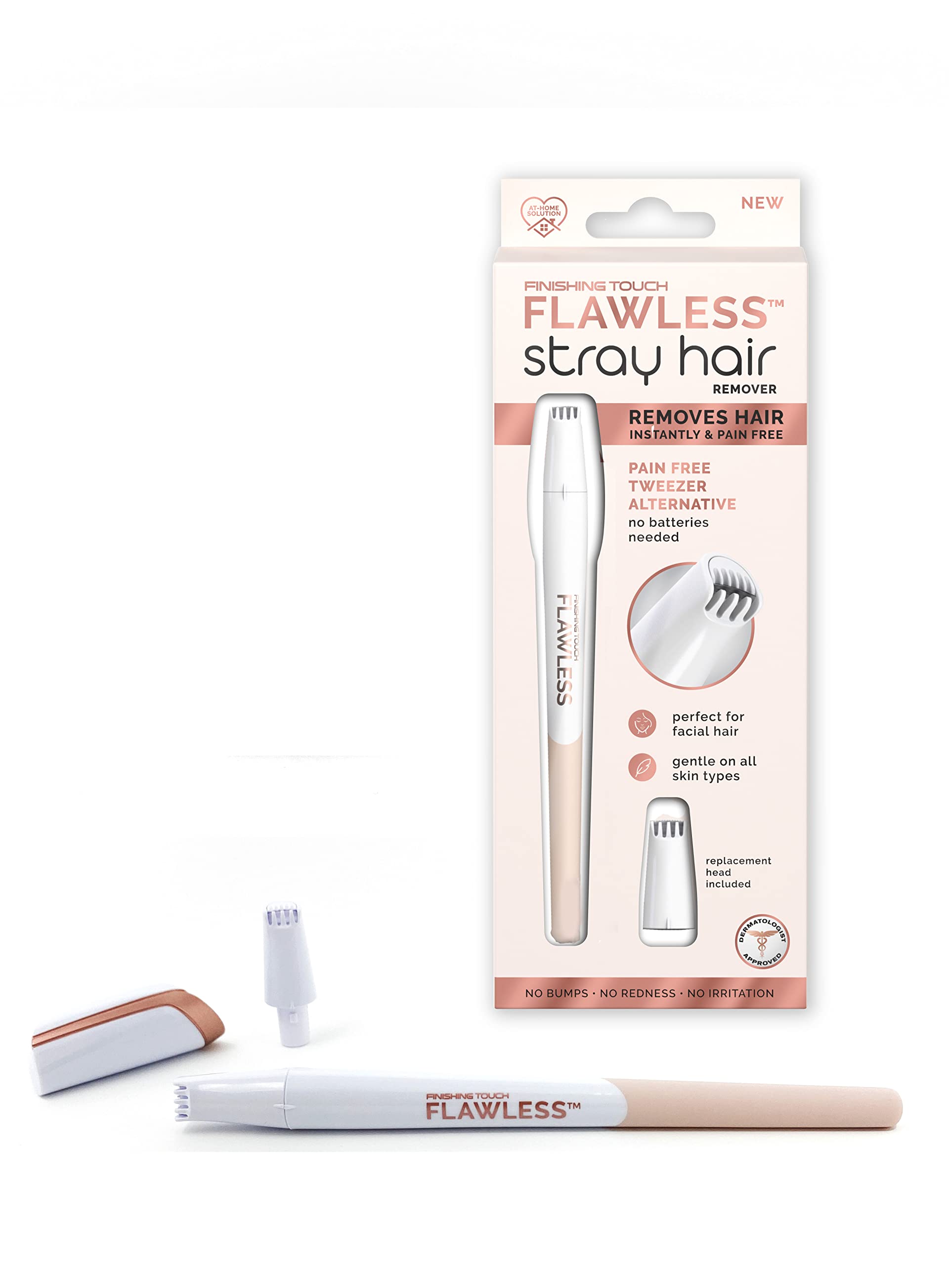 Finishing Touch Flawless Stray Hair Remover Precise MicroBlade Hair