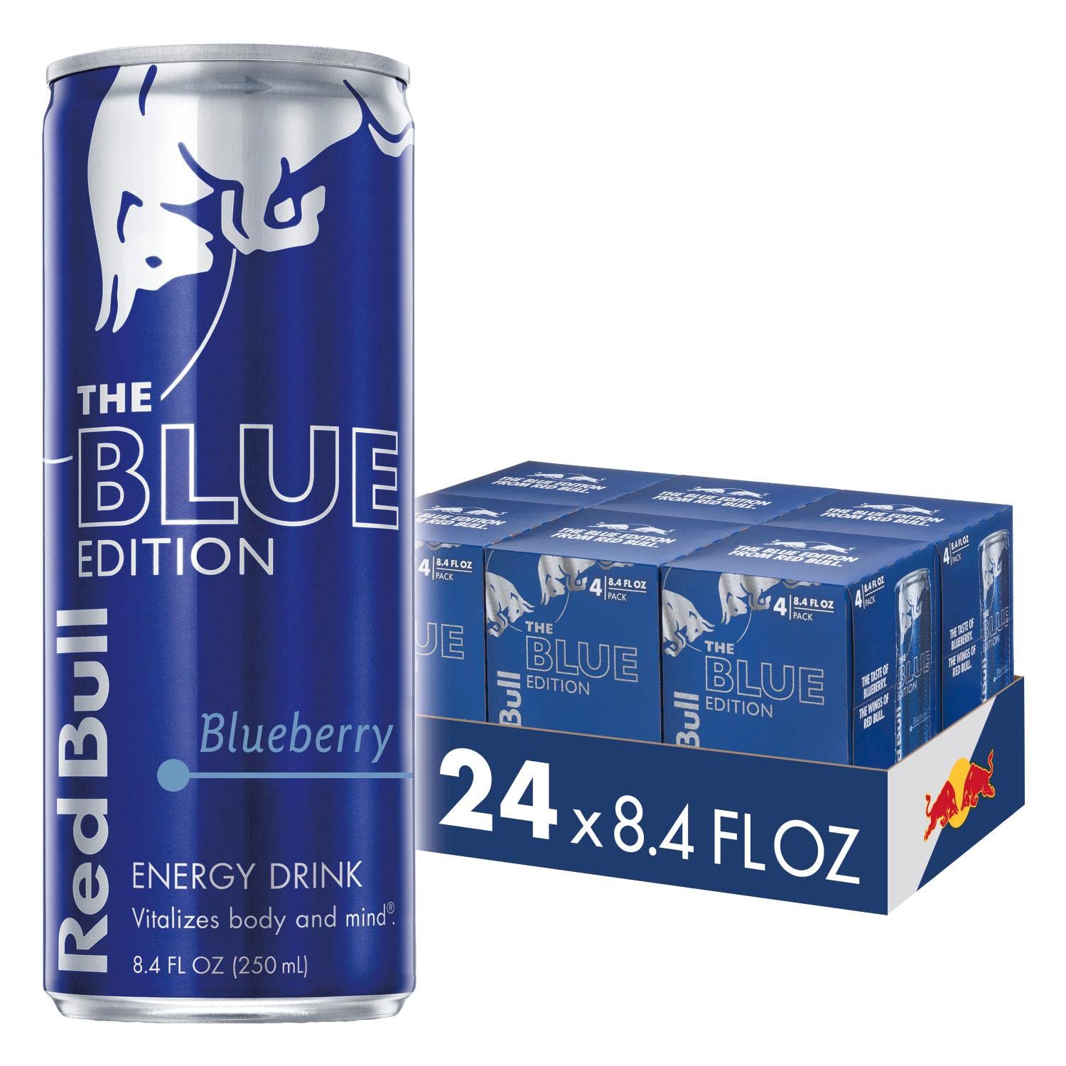  Red Bull Energy Drink, 8.4 Fl Oz, 24 Cans, 4 Count (Pack of 6)  : Grocery & Gourmet Food