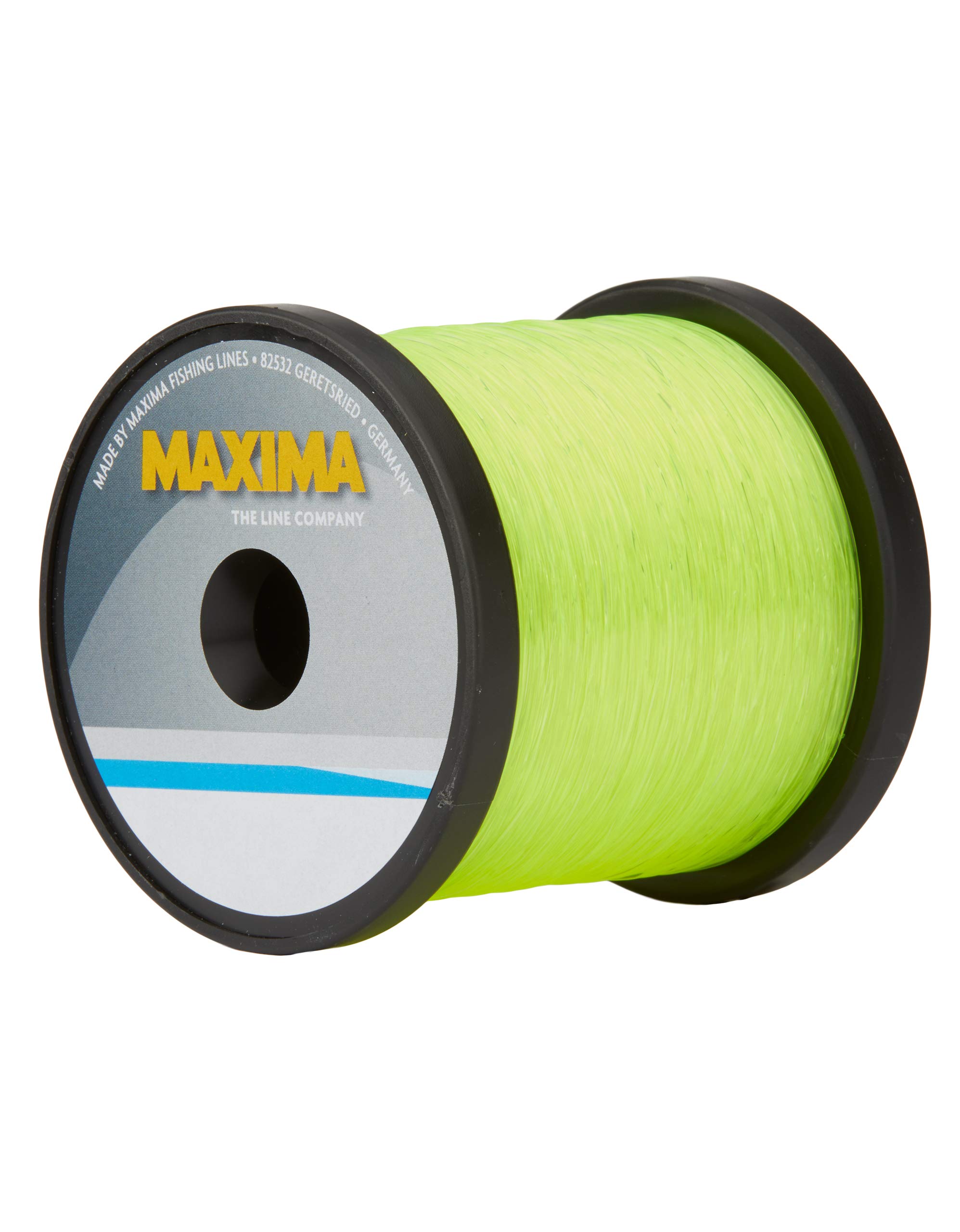 Maxima Fishing Line Guide Spools, High Visibility Yellow 8-pound/600-yard
