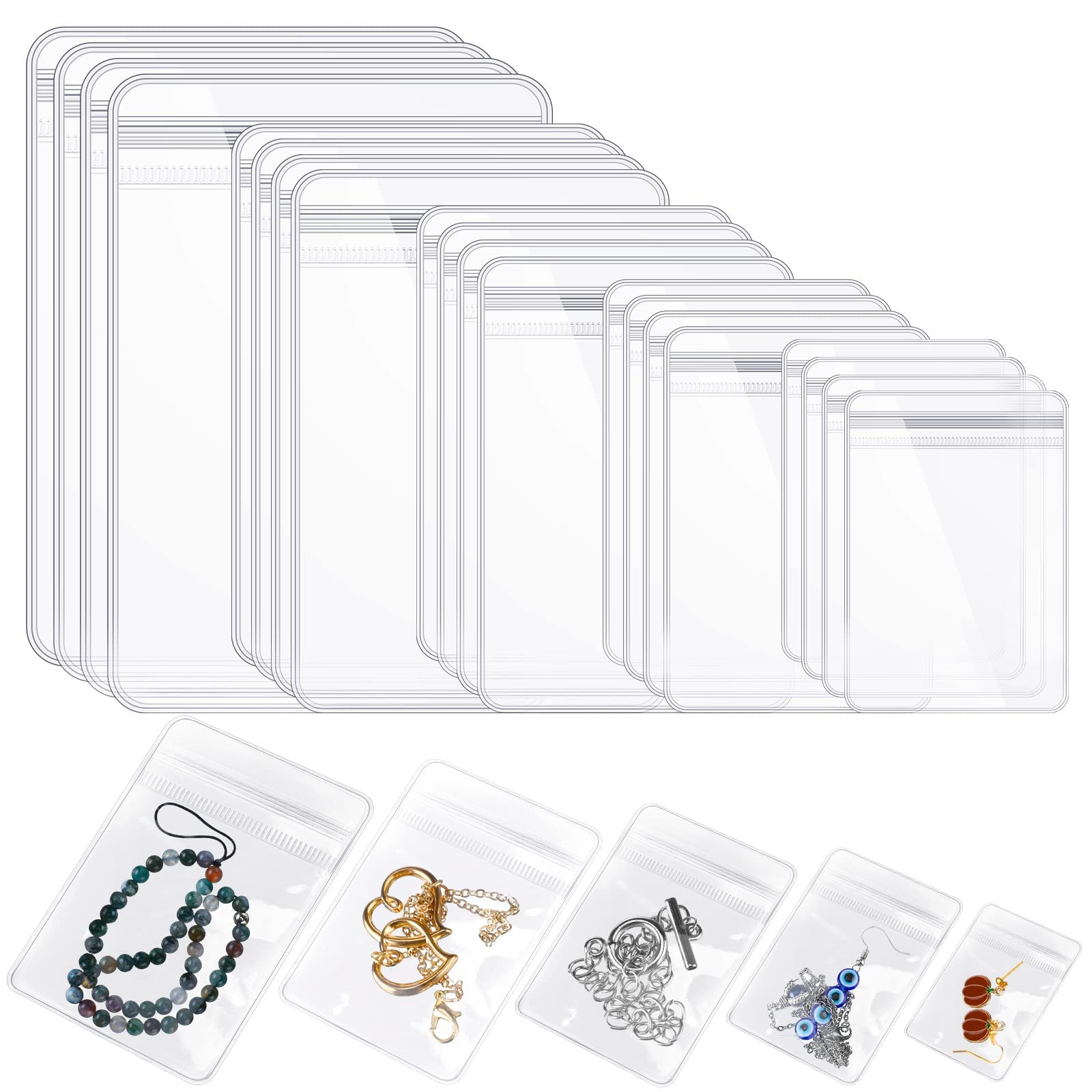 Transparent Plastic Pouch Jewelry