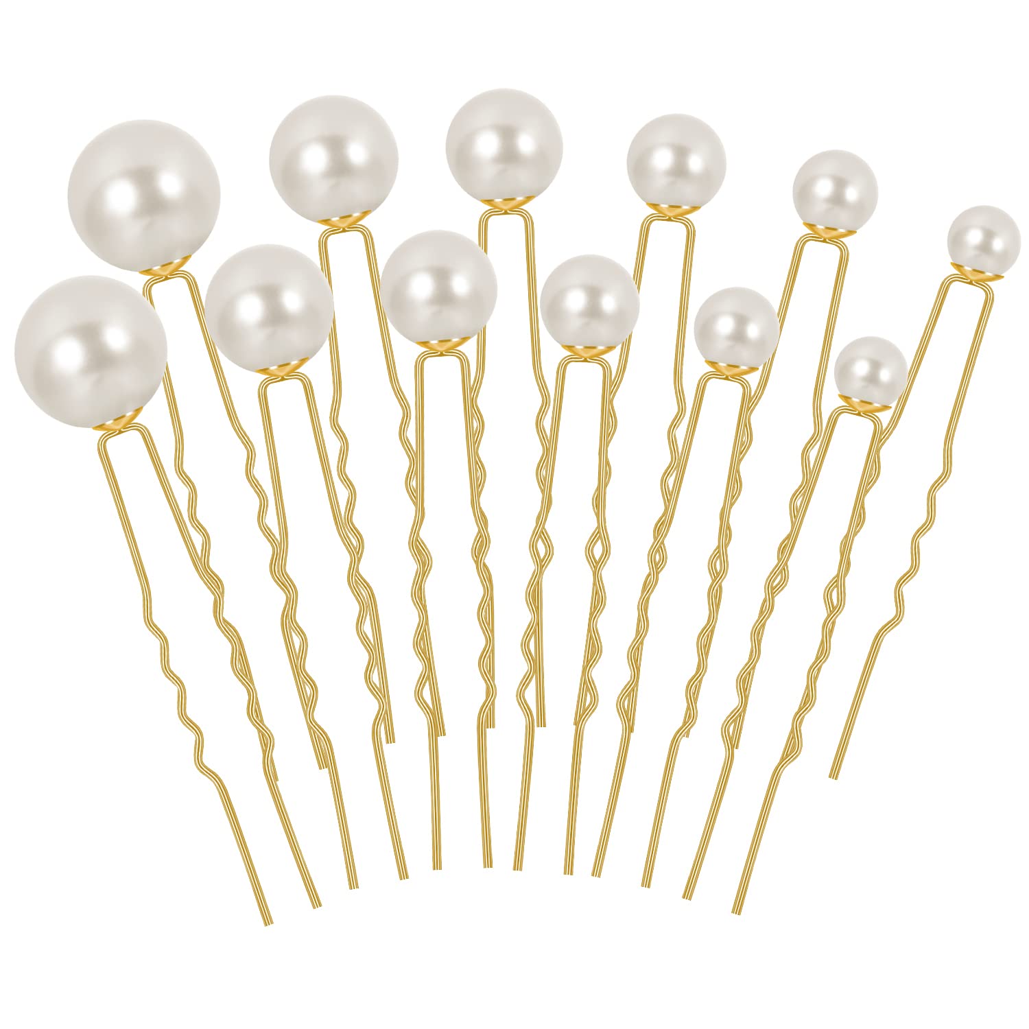 Pearl Hair Pins - Gold Bridal Hair Pins – The Bobby Pin