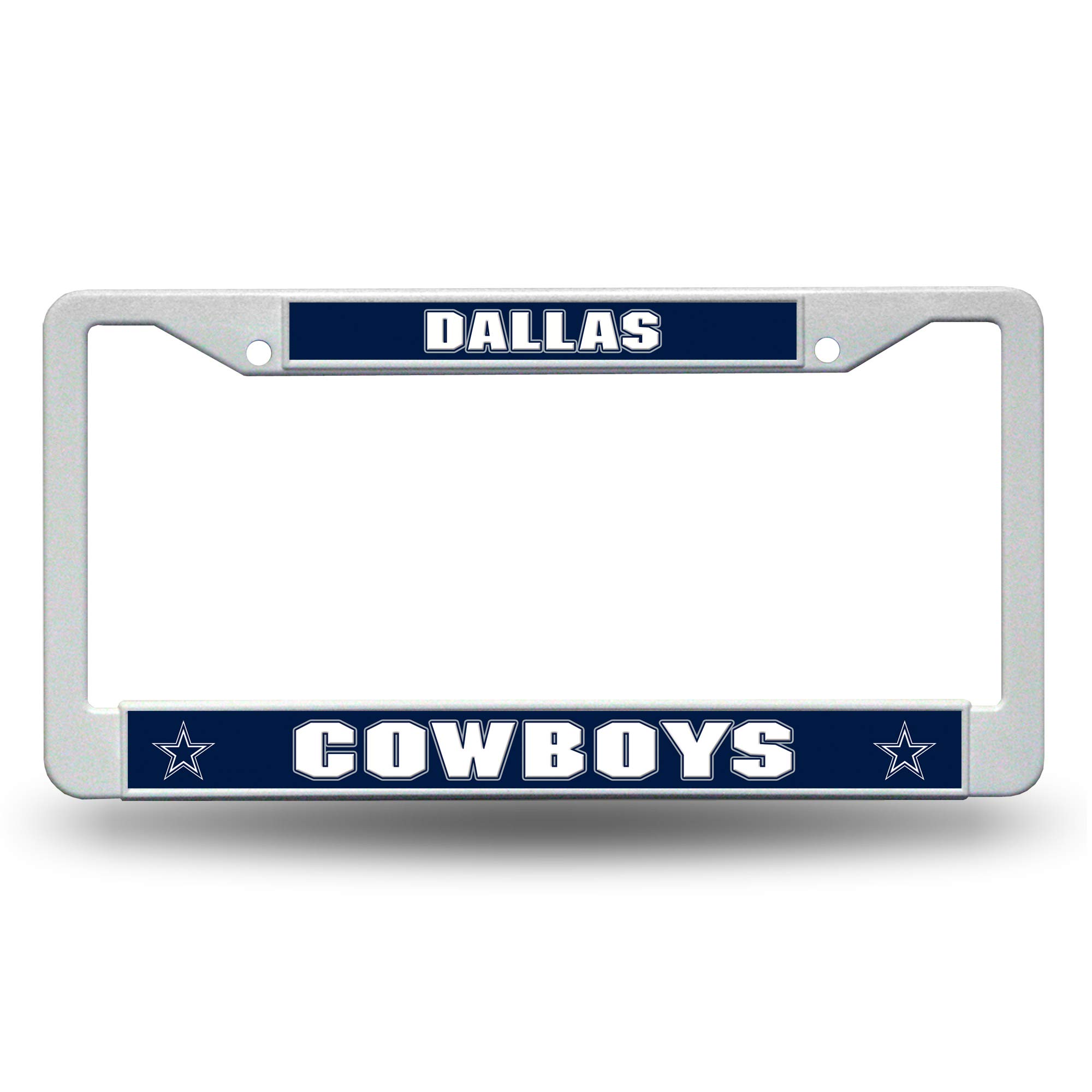 Rico Industries NFL Fan Shop Metal License Plate Tag Dallas Cowboys 6 x  11.5- Team Color