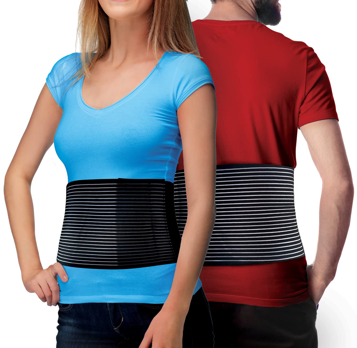 Women Waist Support Belt Men & Women, Umbilical Hernia Pain Relief Belt  Binder