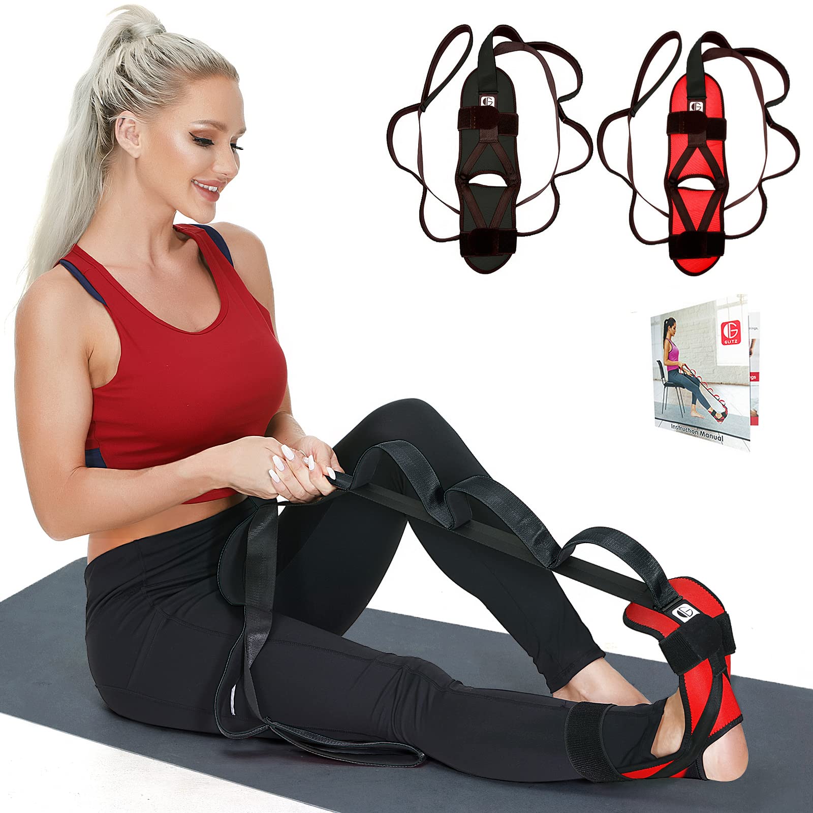 Foot and Calf Stretcher for Plantar Fasciitis, Premium Physiotherapy ...