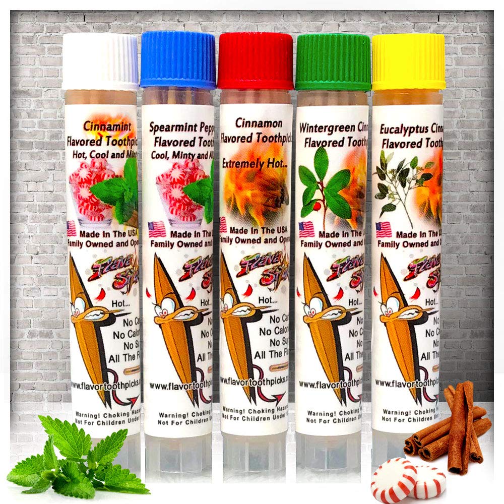 Flavored toothpicks clearance