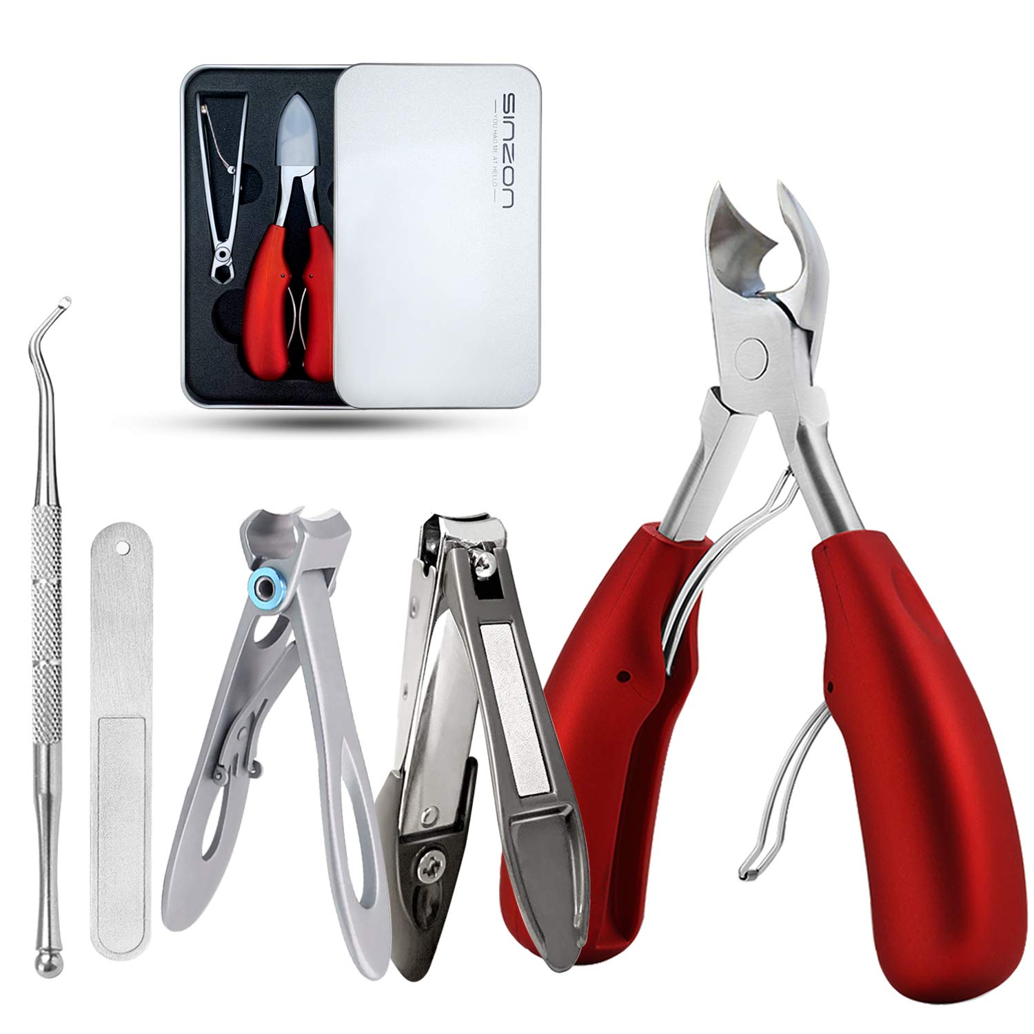 Professional Ingrown Thick Toe Nail Clippers Men Seniors Toe