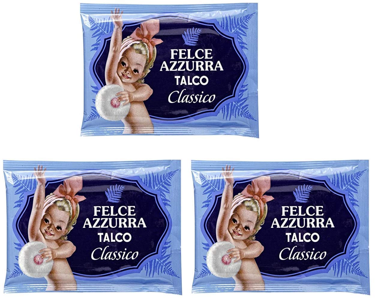 Felce Azzurra Talc Powder Classic Scent 100g