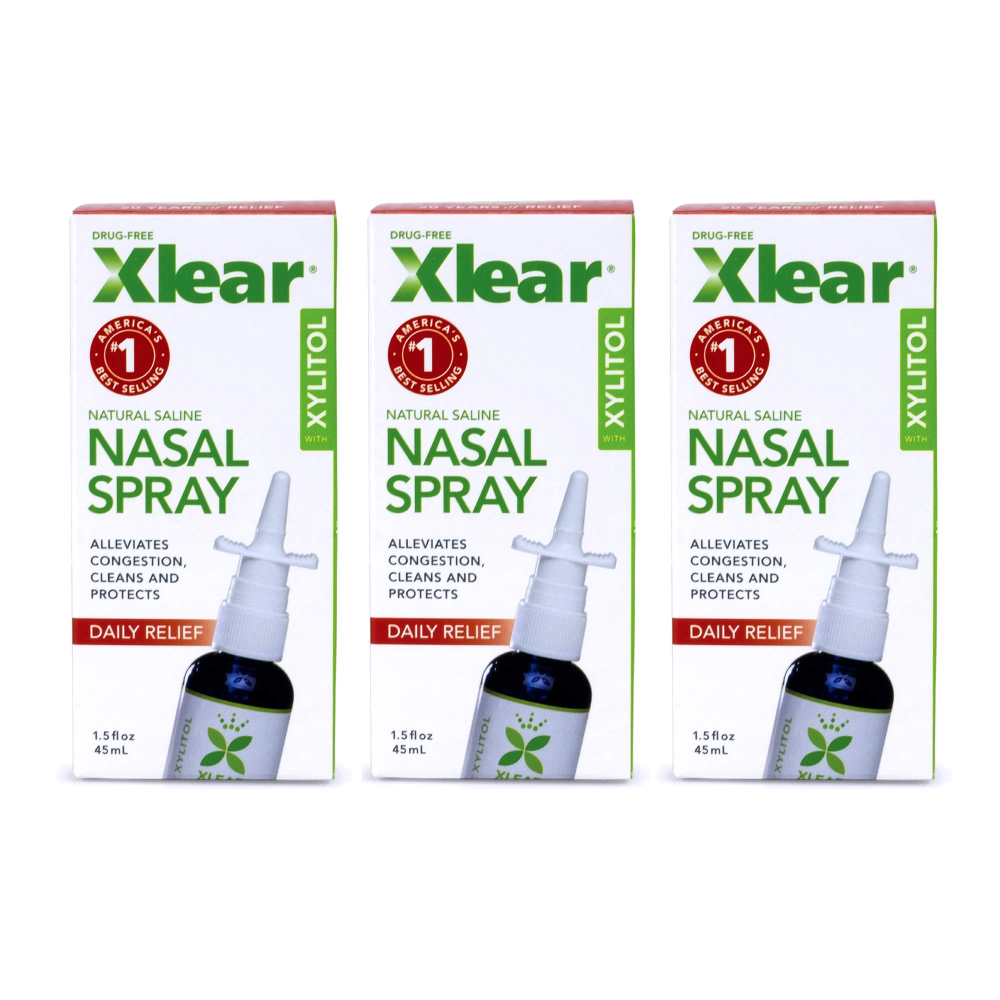 Sinus Rinse with Xylitol and Saline Solution - Xlear