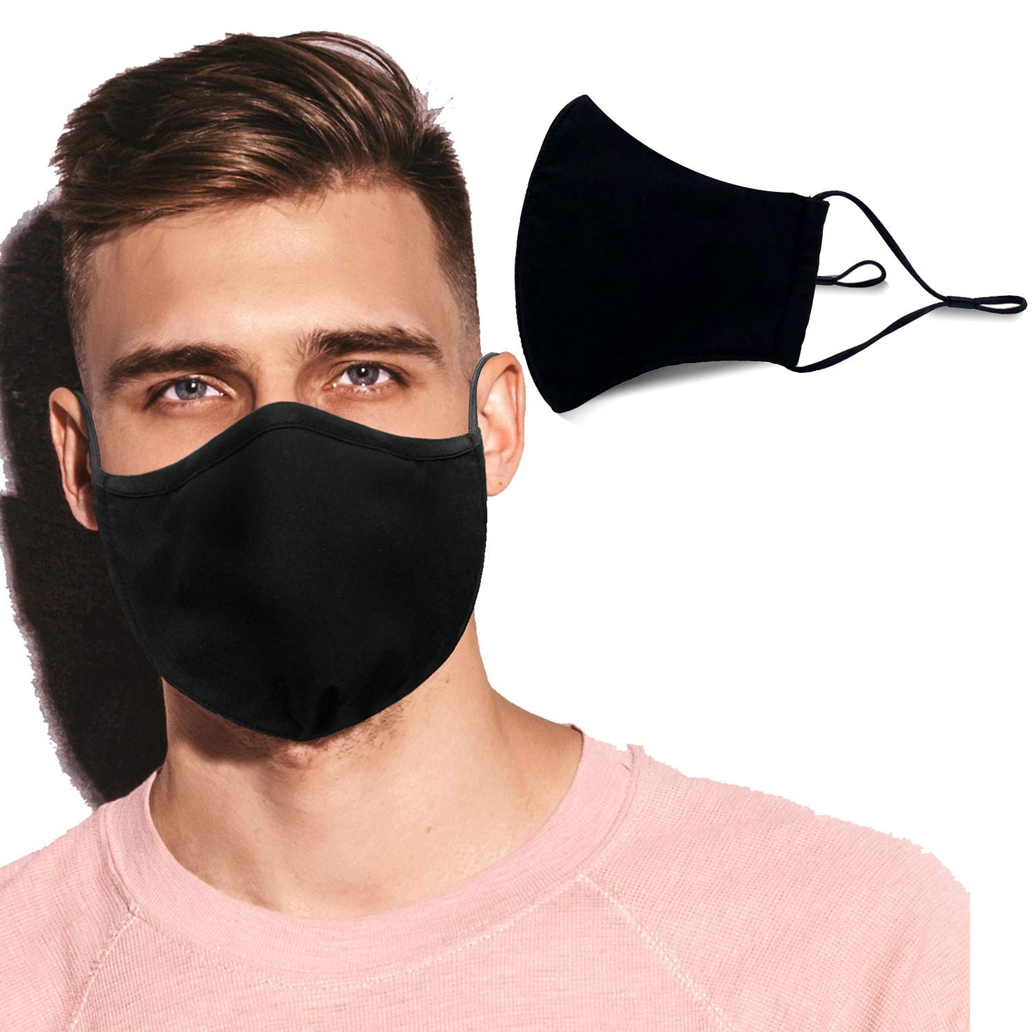 triple layer adjustable face mask