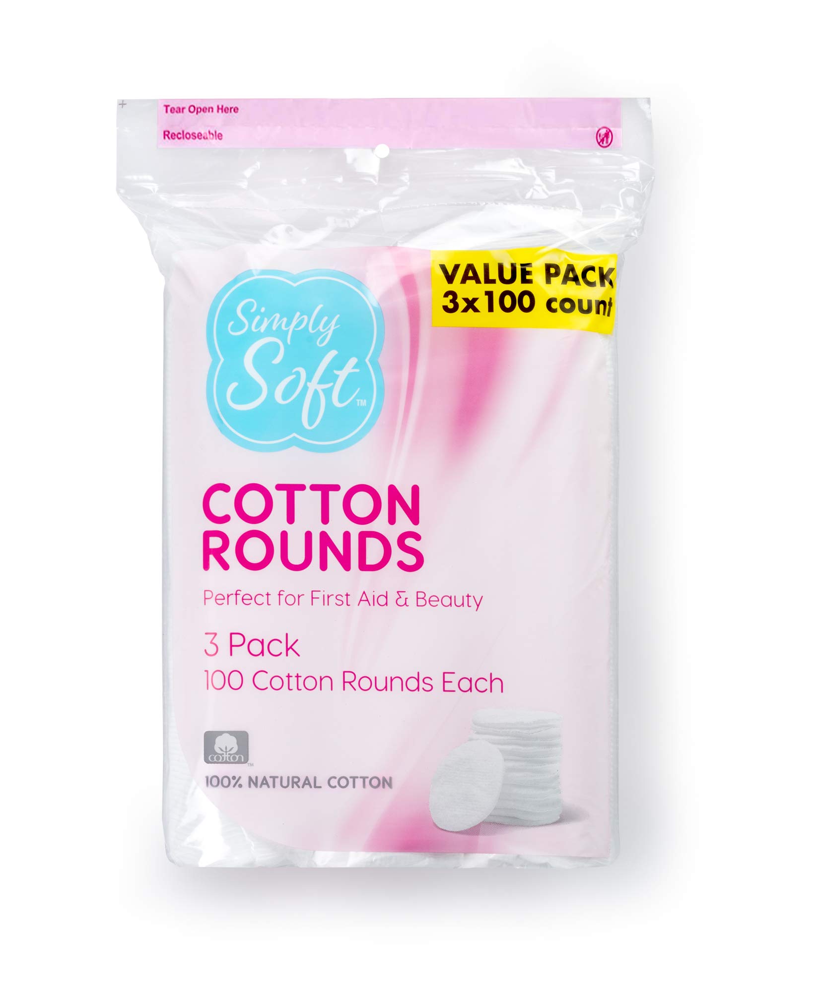 80pcs cotton wipes for face Cotton Pads Cotton Pads Clean Pads