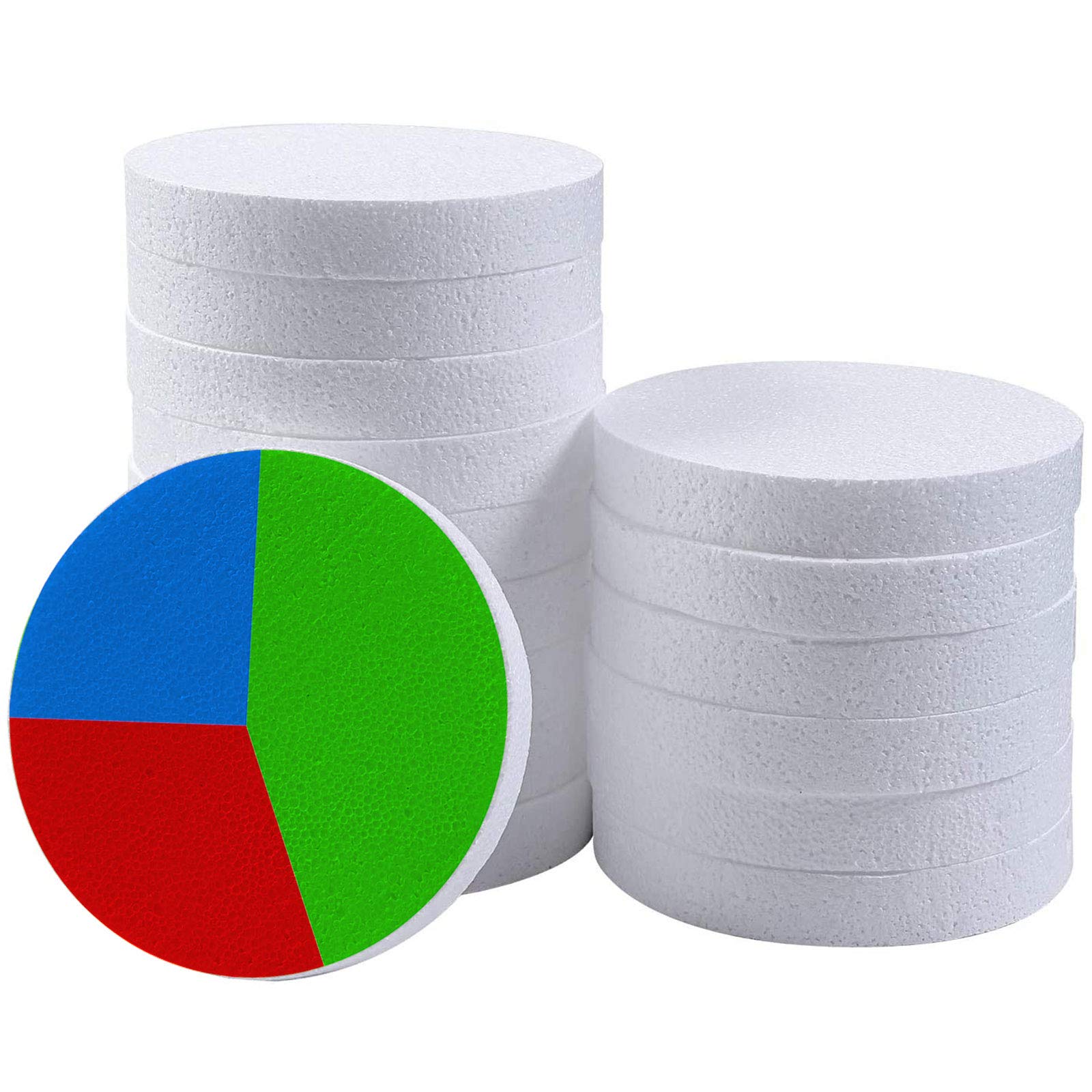 8 Polyfoam Disc, 8x1 Foam Disc, White Styrofoam Discs, Centerpiece  Supplies, Floral & Garden Supplies, Foam Shapes, DIY Projects -  Sweden