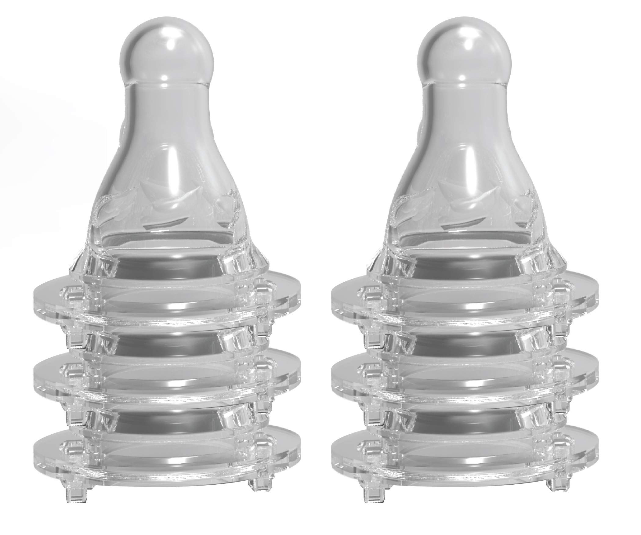 Silicone nipples 2024 baby bottles