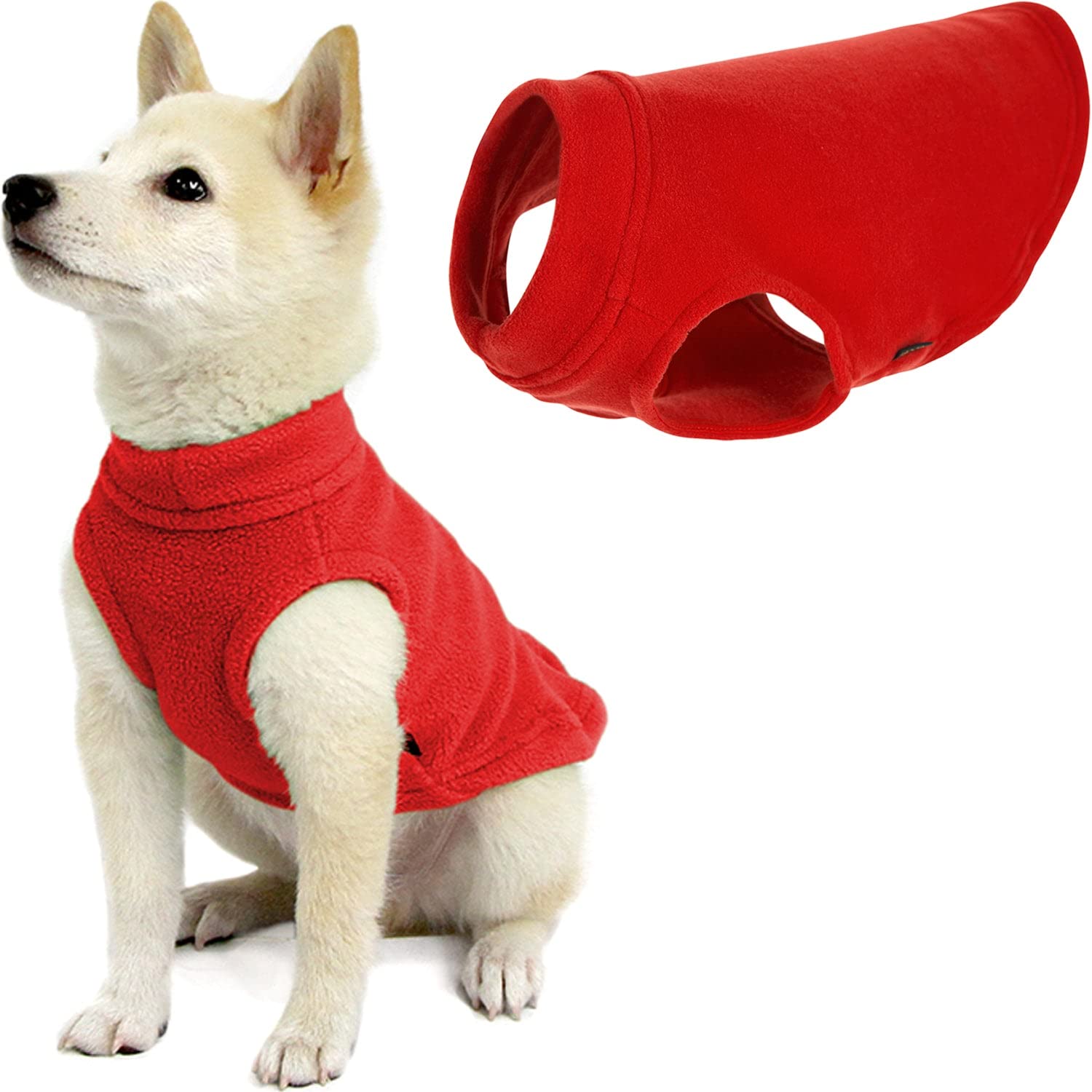 Gooby stretch hotsell fleece dog vest