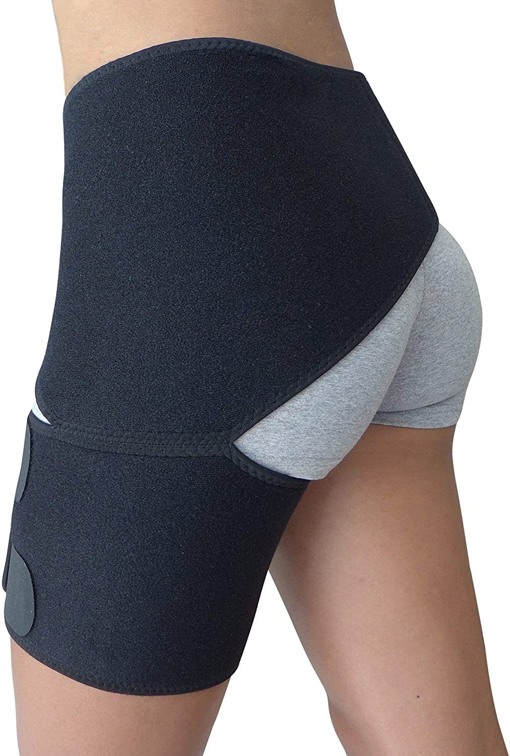 Hip Brace - Compression Groin Support Wrap for Sciatica Pain Relief Thigh  Hot