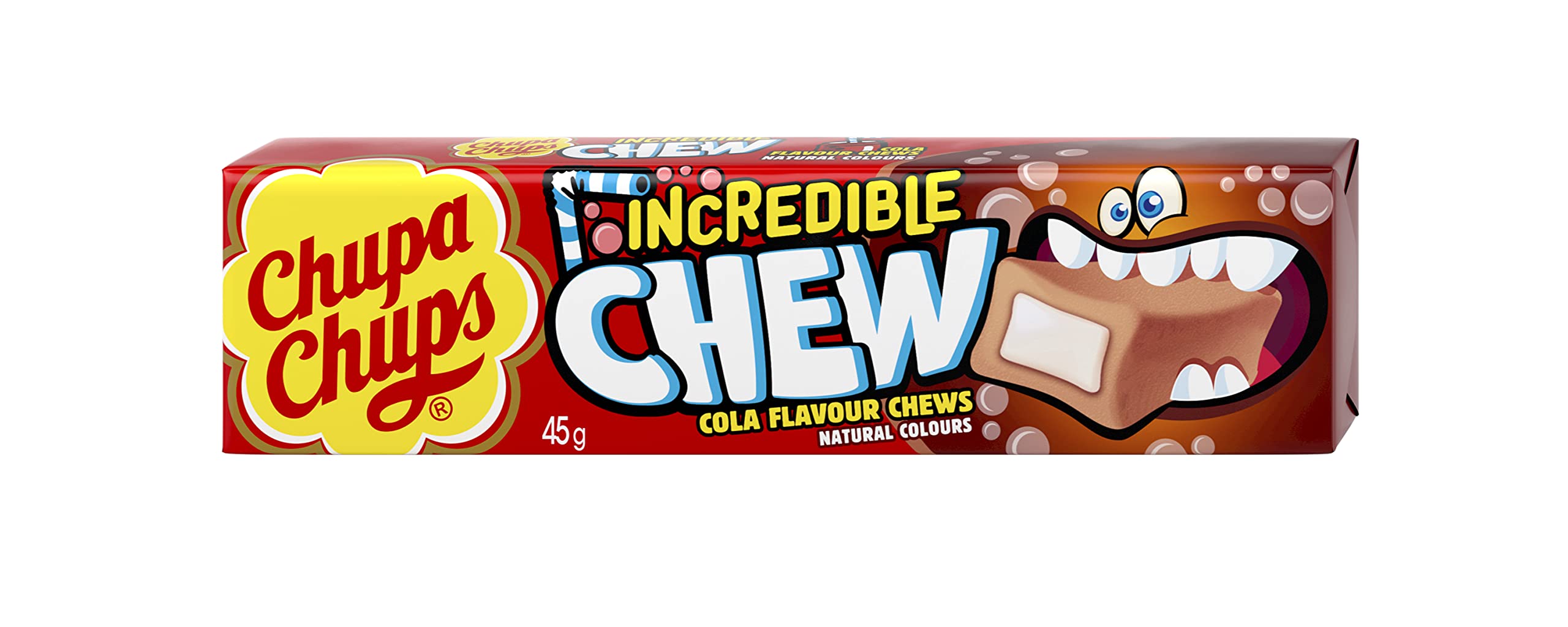 Chupa Chups Incredible Chew Cola 45g x 20