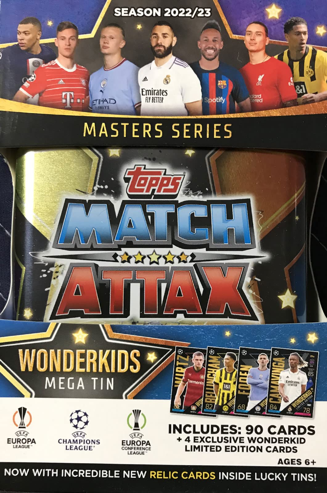 2022-23 Topps Match Attax Champions League Cards - Playmakers Mega