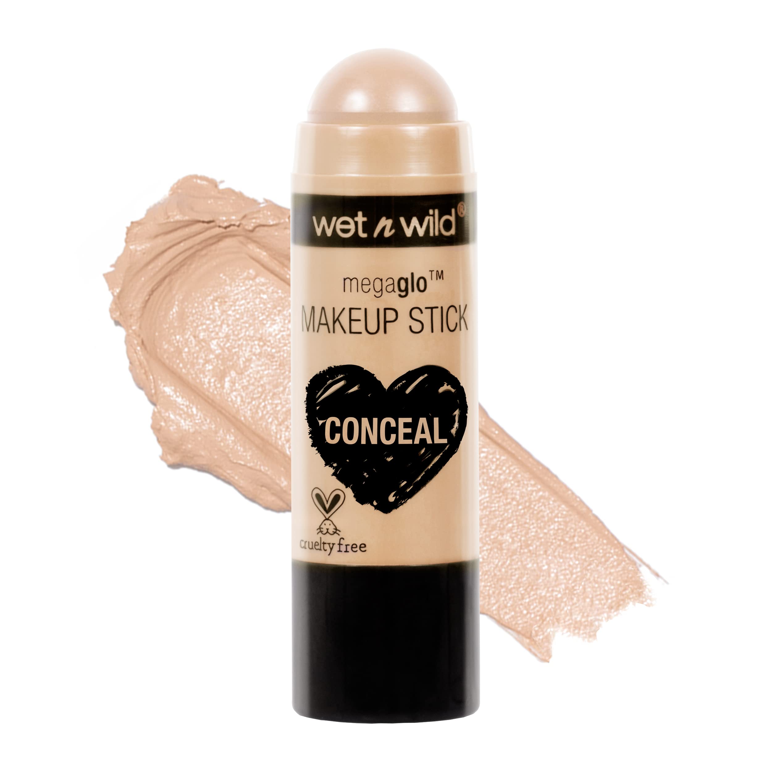 Wet N Wild MegaGlo Conceal Contour Stick Nude For Thought Natural Concealer Makeup Stick Cream