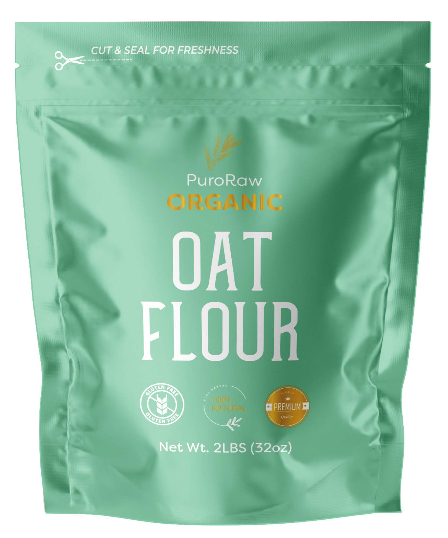 Oat Flour, 2lbs, Gluten Free Oat Flour for Baking, Oat Flour Gluten ...