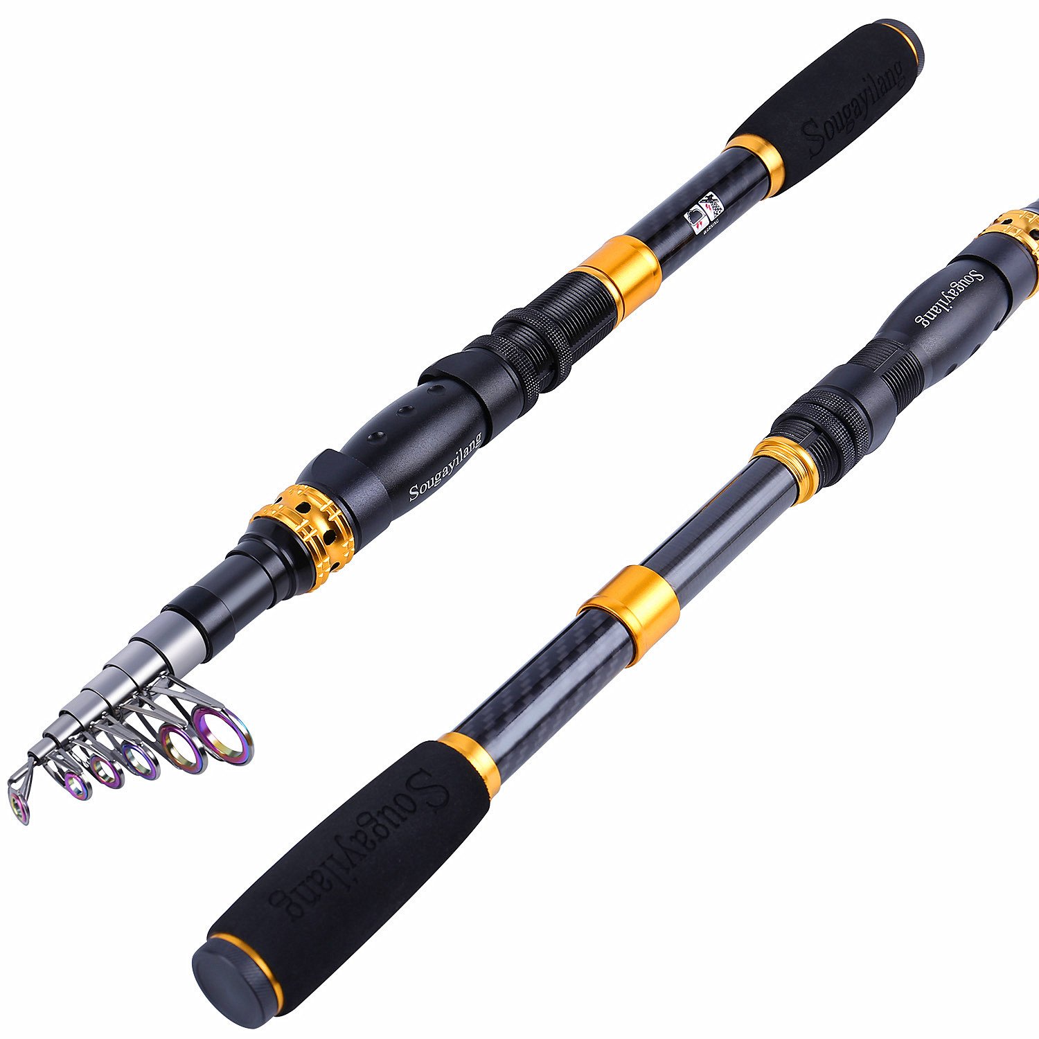 Exquisite Fishing Rod Fishing Pole Telescopic Fishing Rod & Reel Combo  Carbon Fiber Ultralight Baitcasting Rods for Fresh & Saltwater Bass Salmon  Easy to use : : Sports & Outdoors