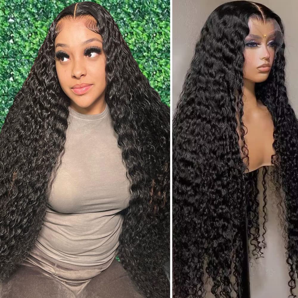  GUSYBG curly hd lace front wig body wave lace front wigs lace  wig cap 5x5 hd lace closure wigs 180 density 30 inch lace front wig long  hair for sale items : Beauty & Personal Care