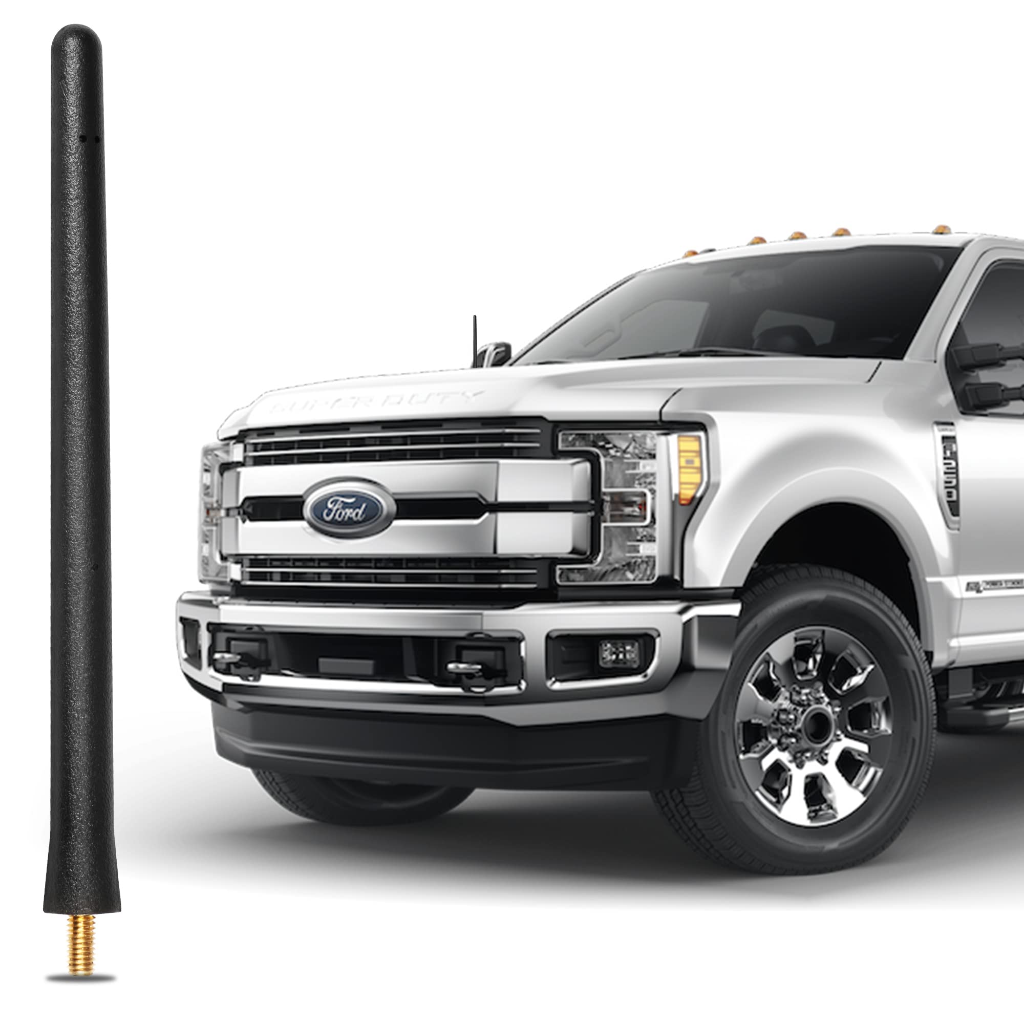 KSaAuto 6 3/4 Inch Antenna for Ford F250 F350 Super Duty 20172024 Ford