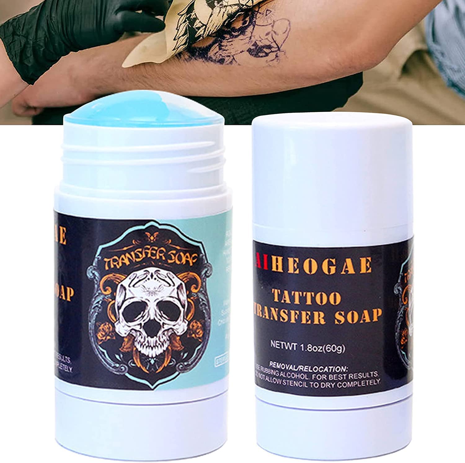 Cheap 50G Professional Tattoo Transfer Cream Clear Long-Lasting Easy to Use  Stunning Semi-Permanent Tattoo Transfer Gel
