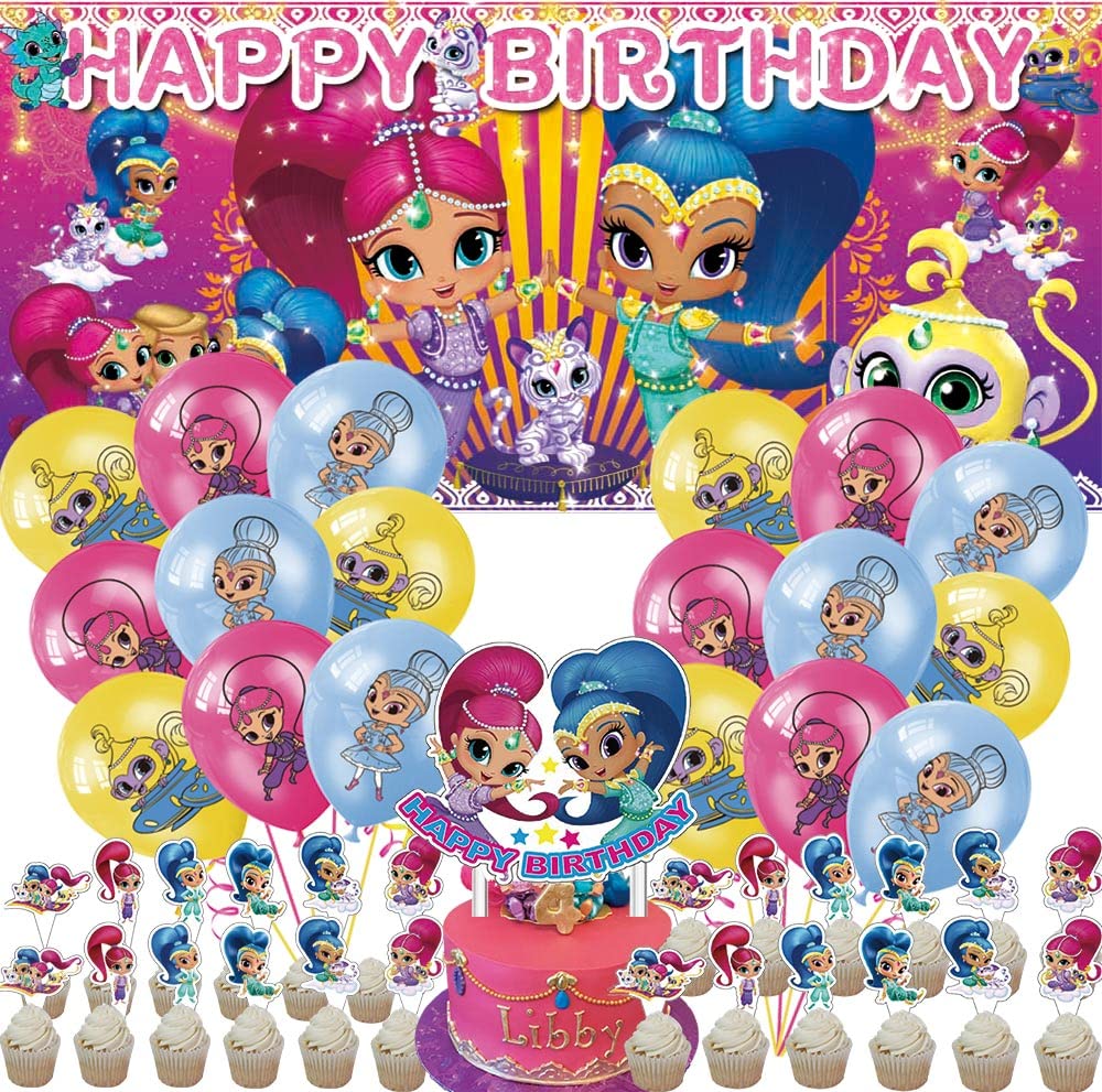 A Shimmer and Shine Birthday Party
