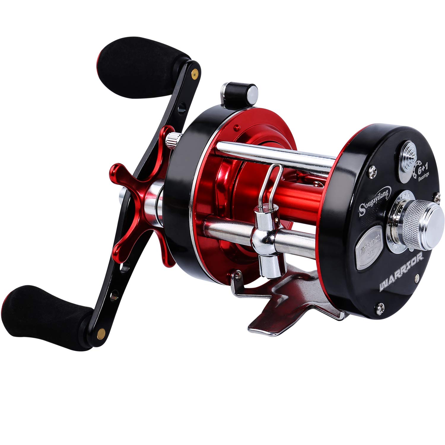 Sougayilang Fishing Reels Round Baitcasting Reel - Conventional